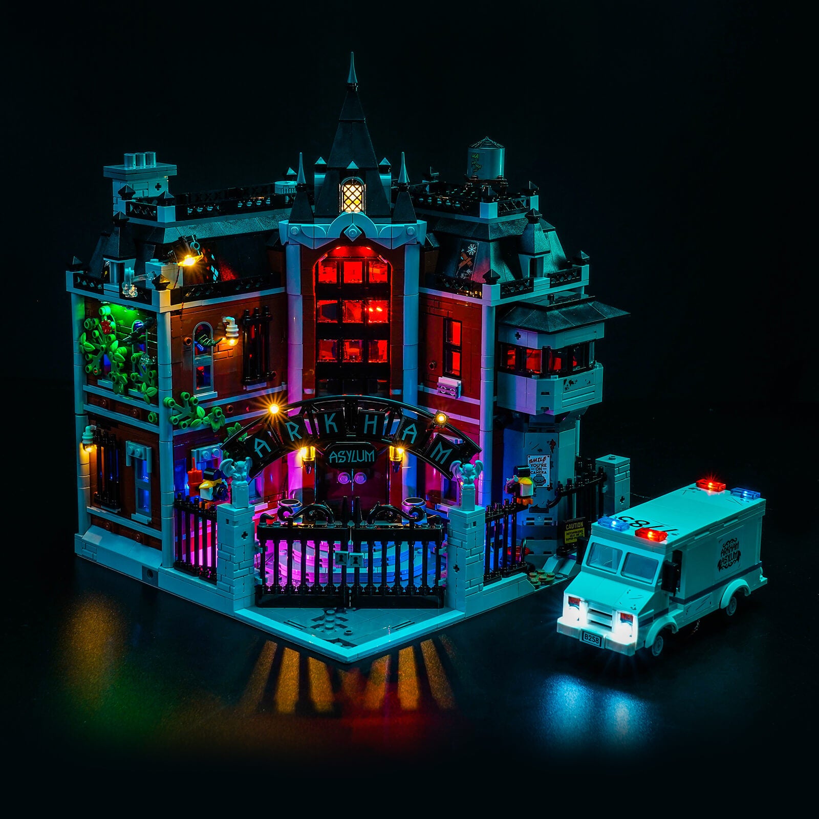 LED Light Kit for LEGO Batman Arkham Asylum 76300