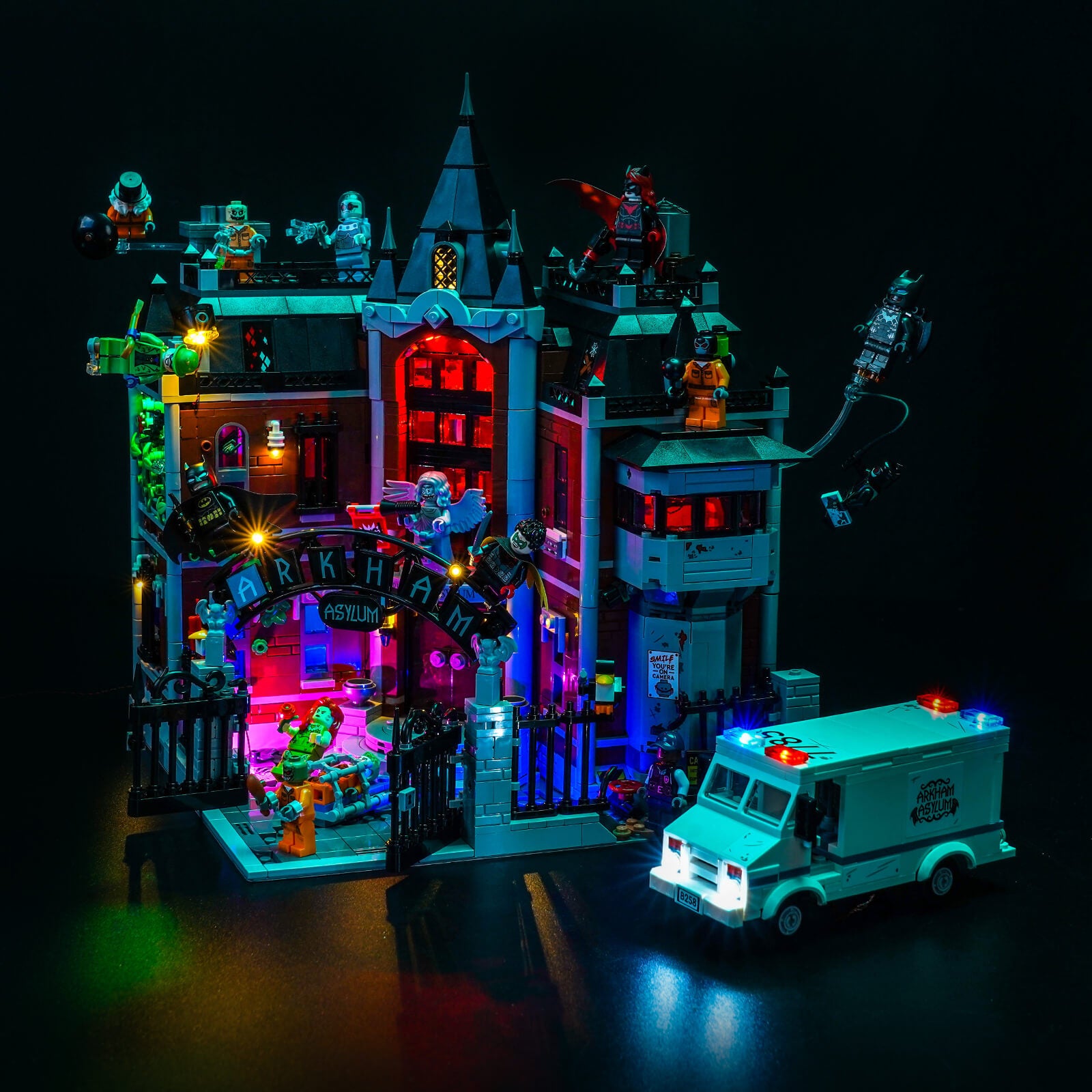 LED Light Kit for LEGO Batman Arkham Asylum 76300