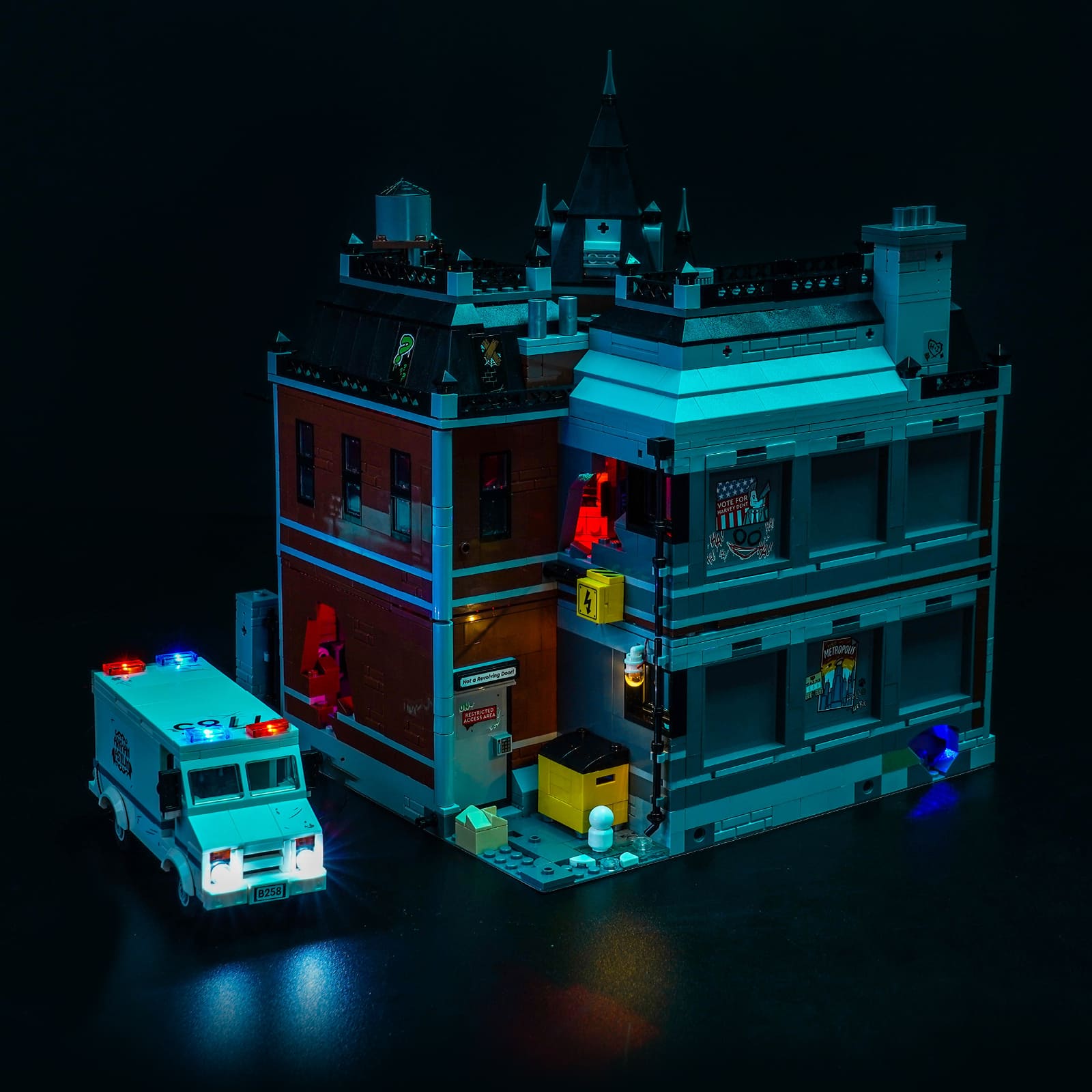 LED Light Kit for LEGO Batman Arkham Asylum 76300