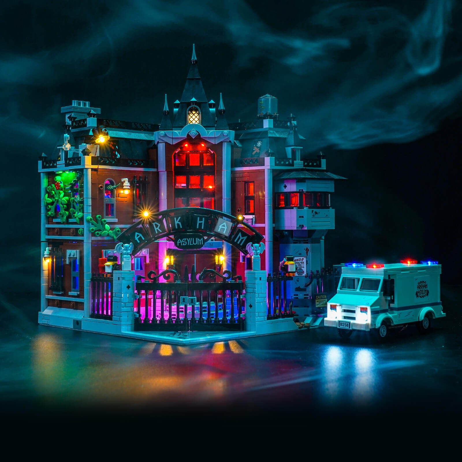 LED Light Kit for LEGO Batman Arkham Asylum 76300