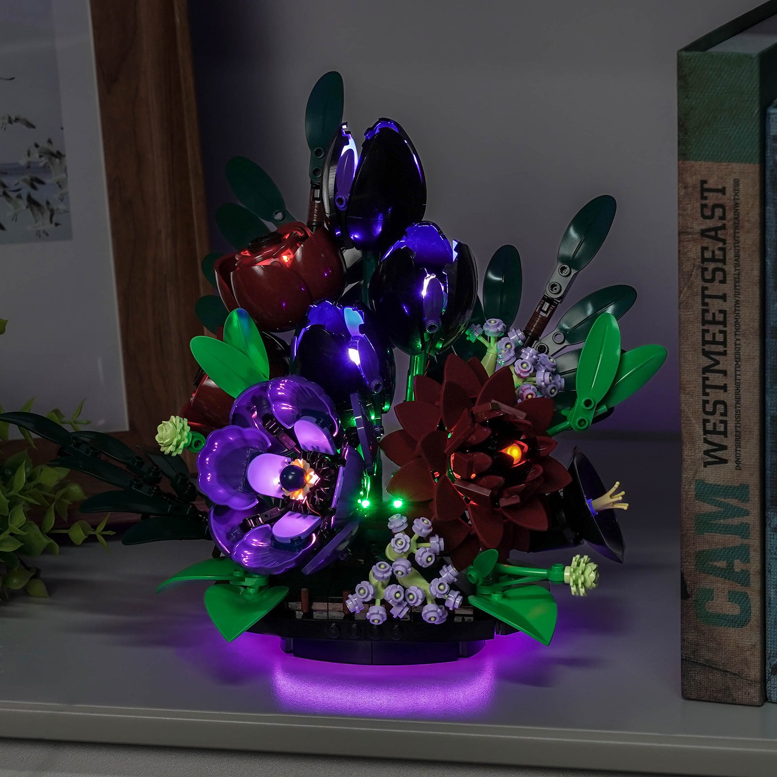BrickBling Light Kit for LEGO Botanicals Dark Flower Arrangement 11513