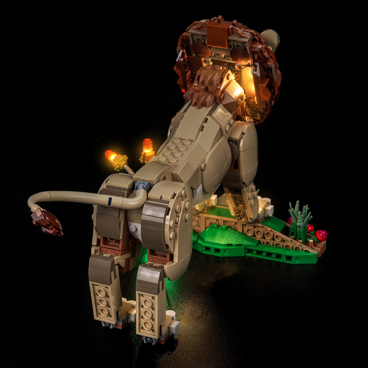 BrickBling Light Kit for LEGO Creator 3-in-1 Wild Animals: Majestic Lion 31386
