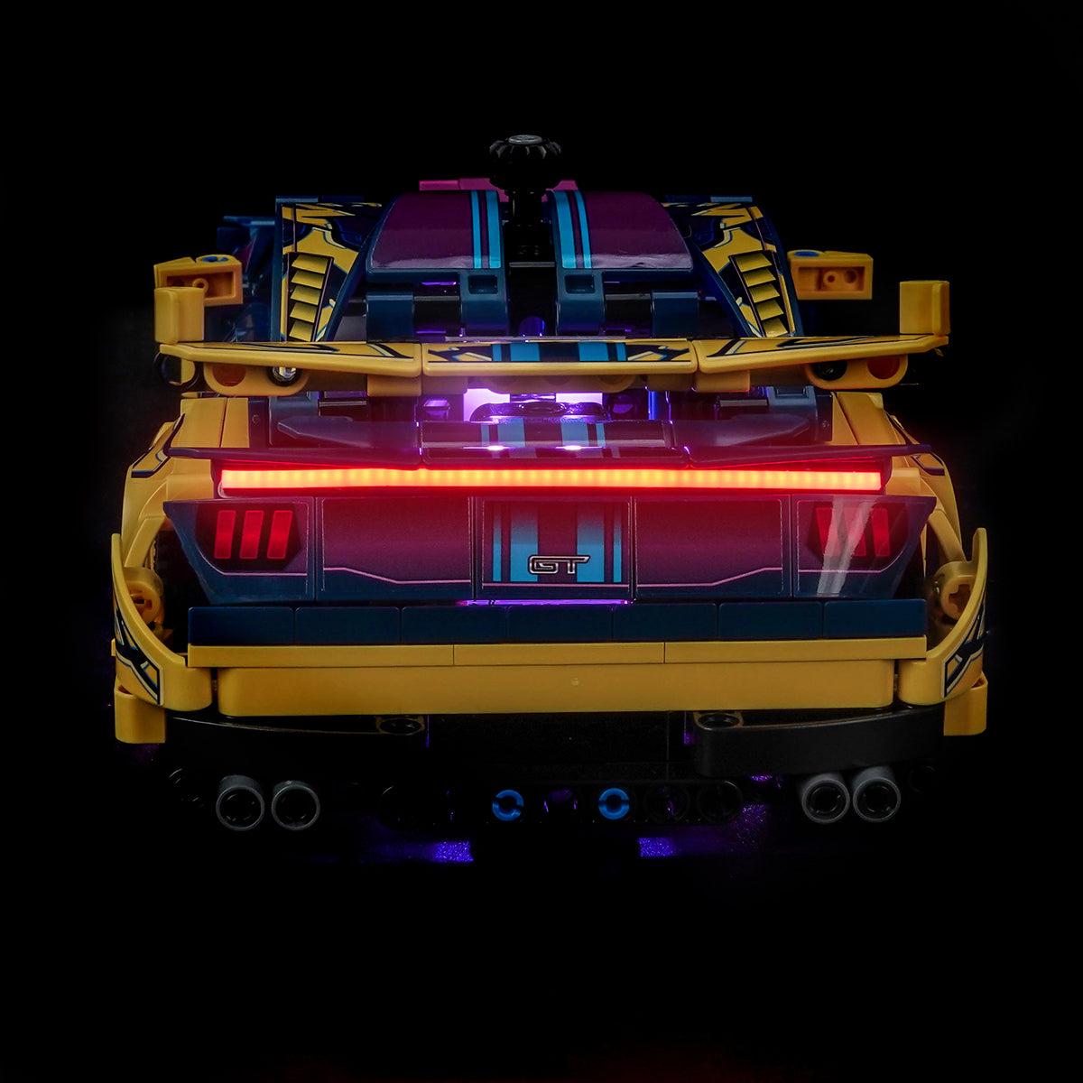 BrickBling Light Kit for LEGO Technic Custom Garage Ford Mustang GT Car 42236