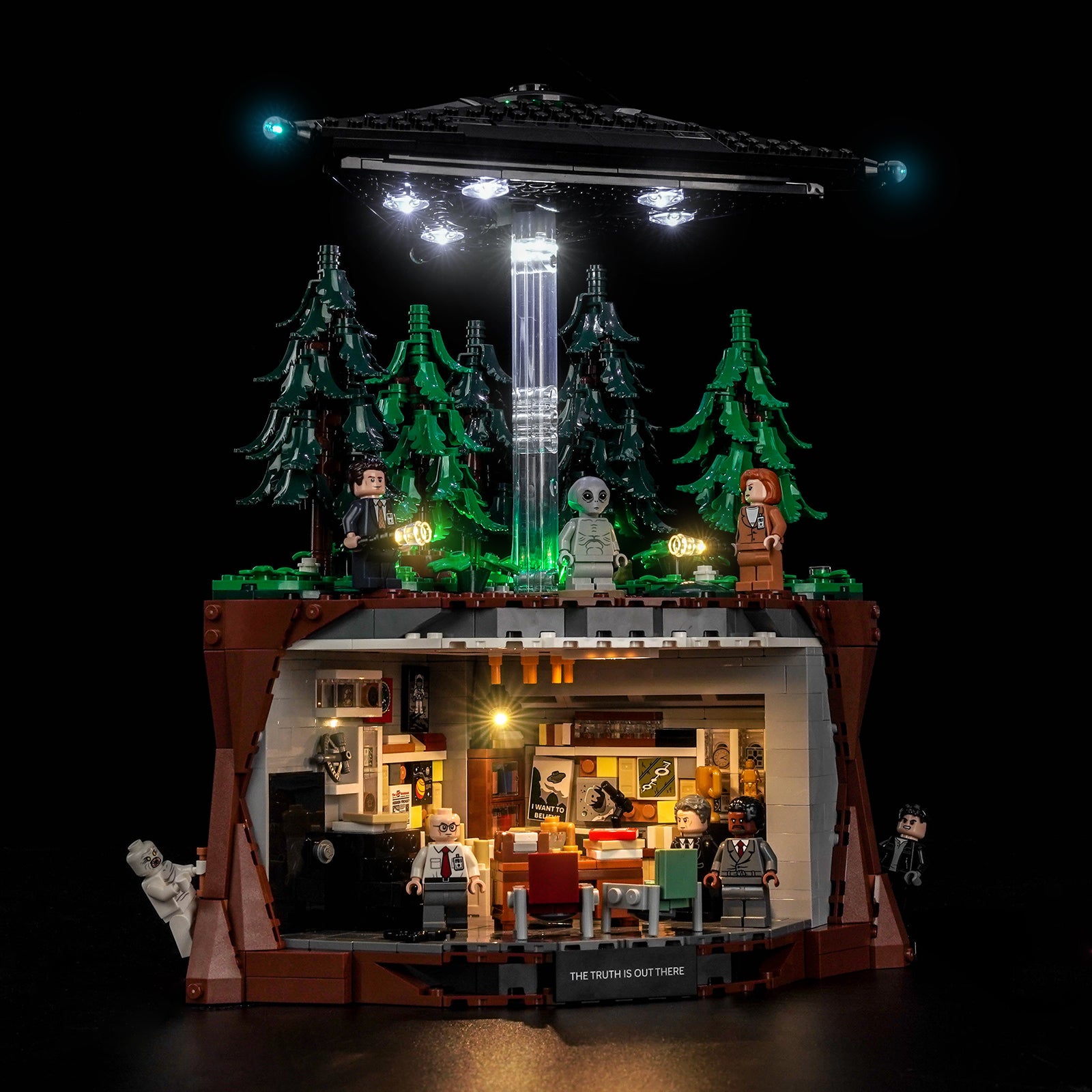 BrickBling Light Kit for LEGO Ideas The X-Files 21369