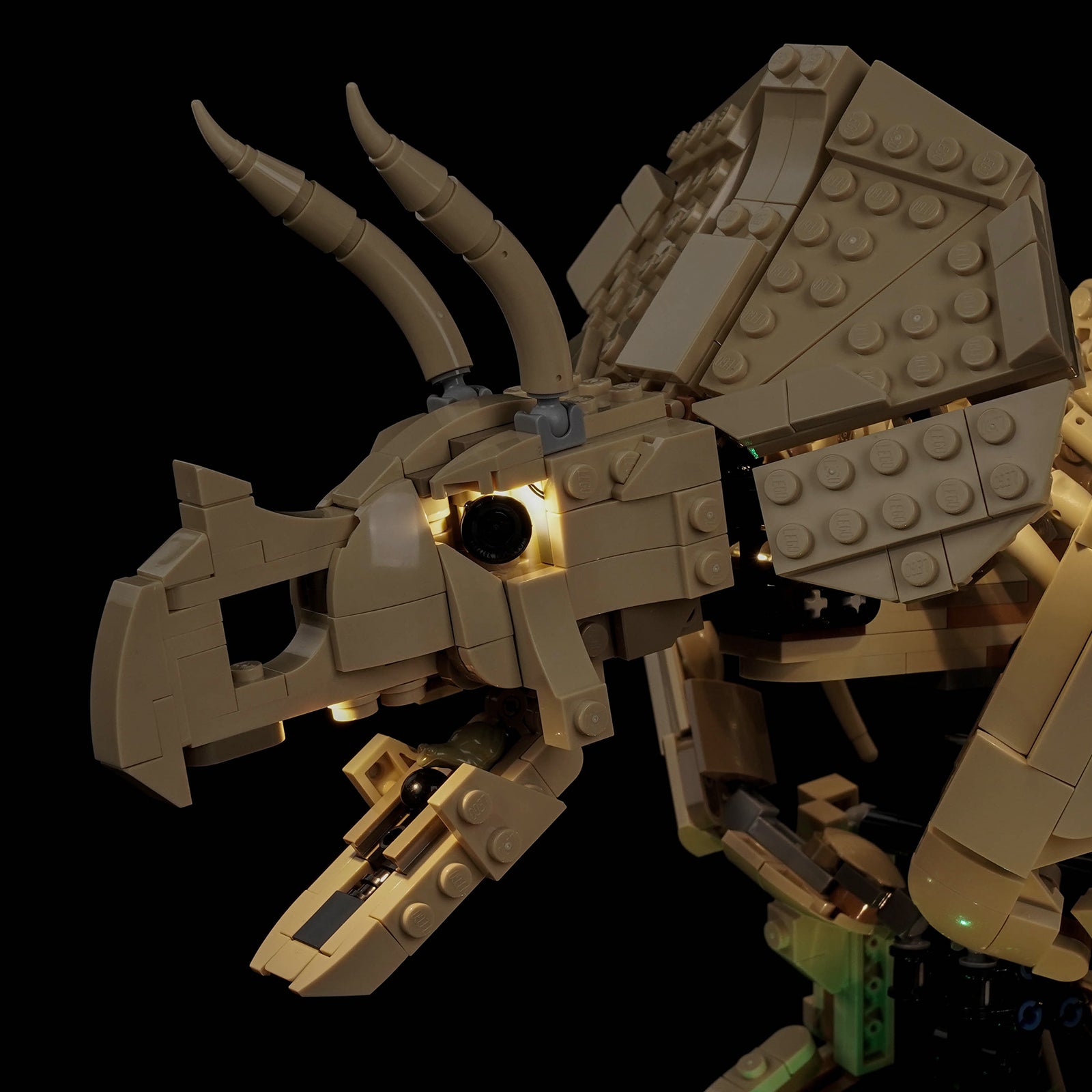 BrickBling Light Kit for LEGO Jurassic World Dinosaur Fossils: Triceratops 77985