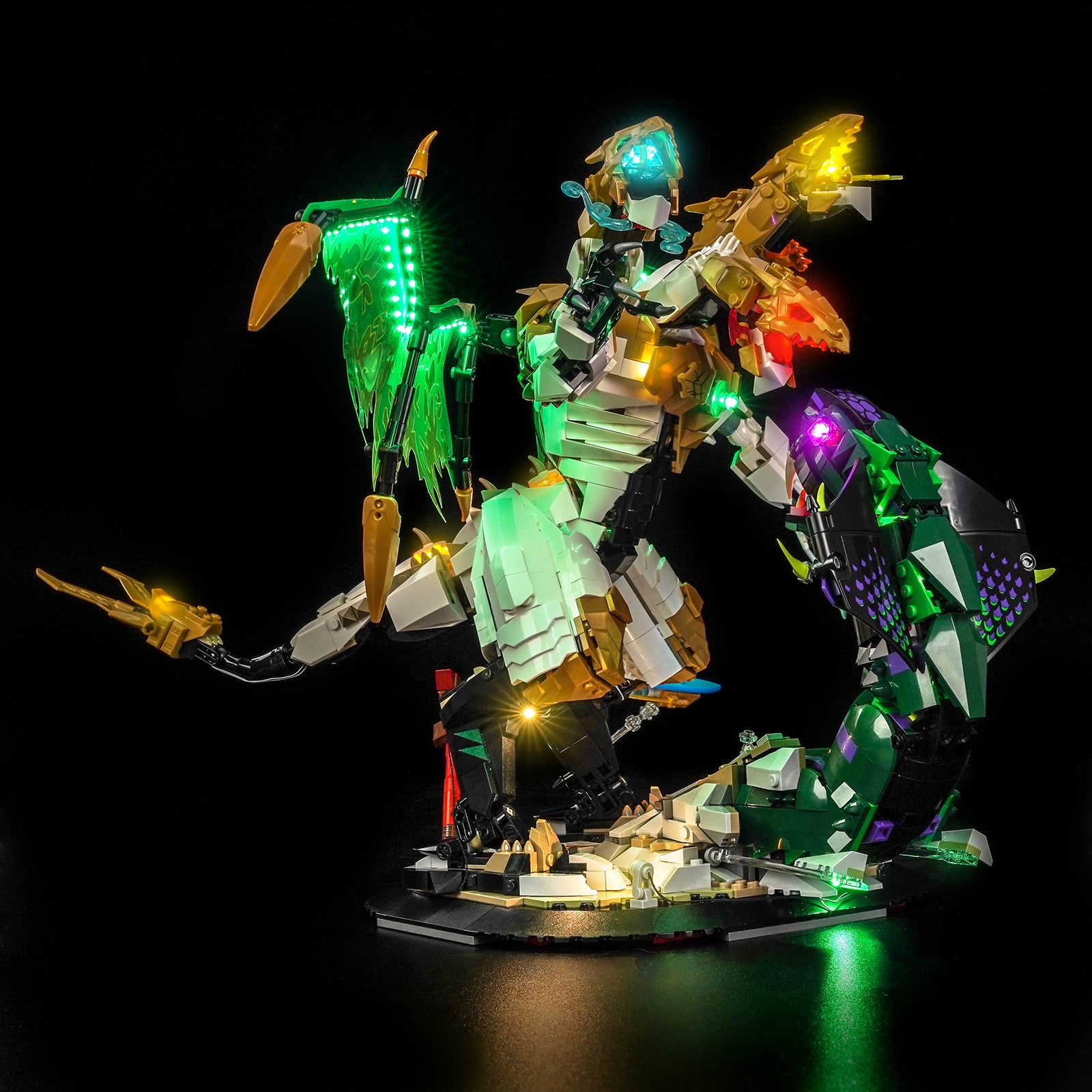 BrickBling Light Kit for LEGO NINJAGO Ultra Dragon Battle 71872
