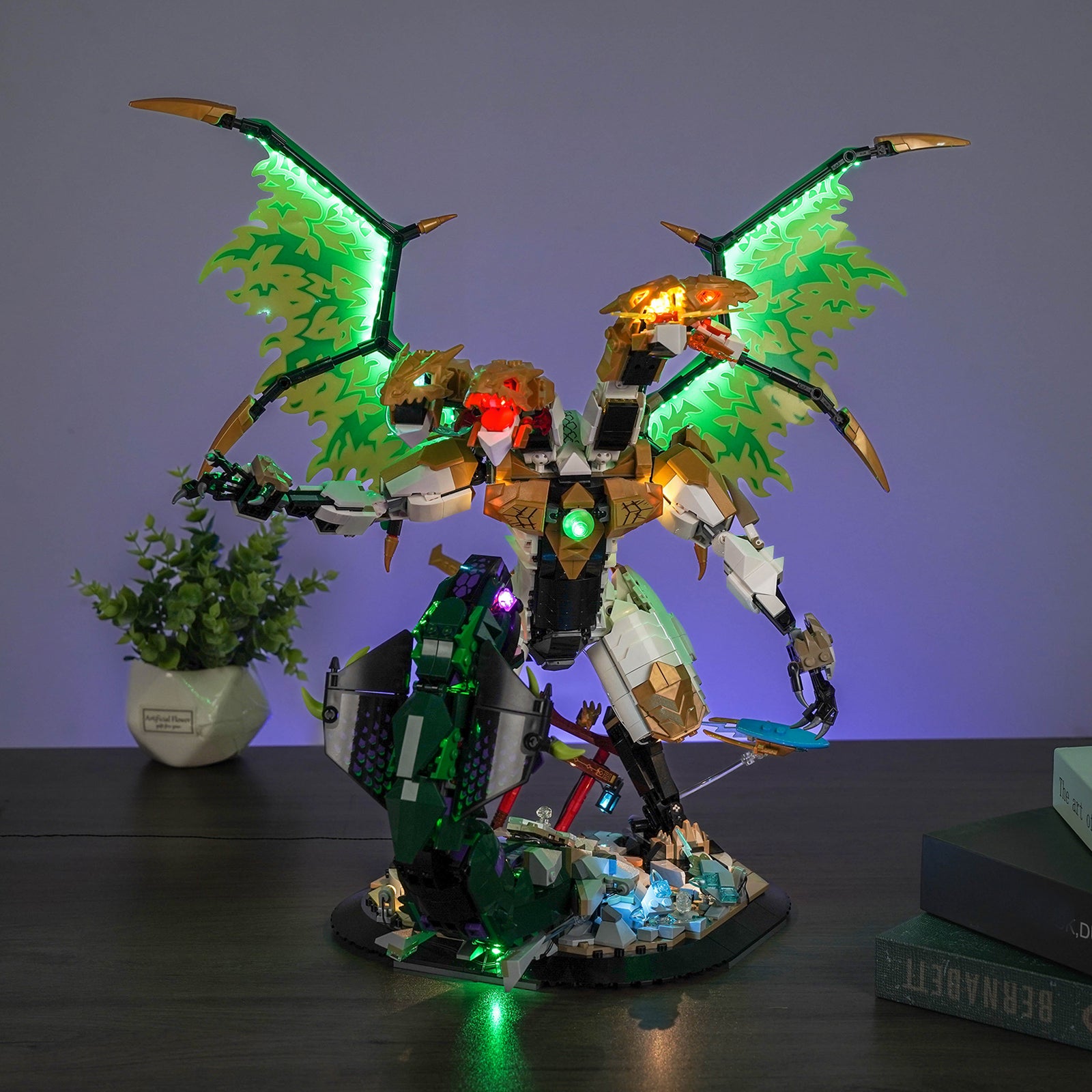 BrickBling Light Kit for LEGO NINJAGO Ultra Dragon Battle 71872