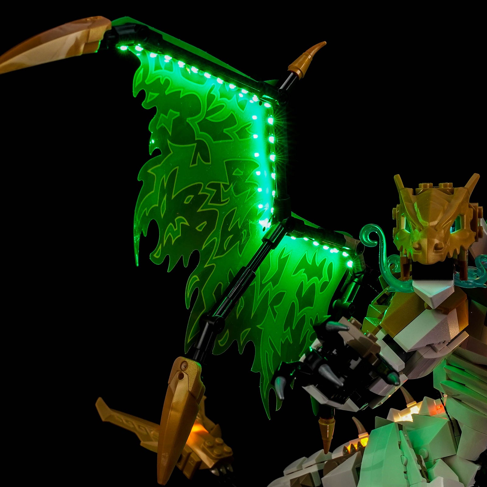 BrickBling Light Kit for LEGO NINJAGO Ultra Dragon Battle 71872