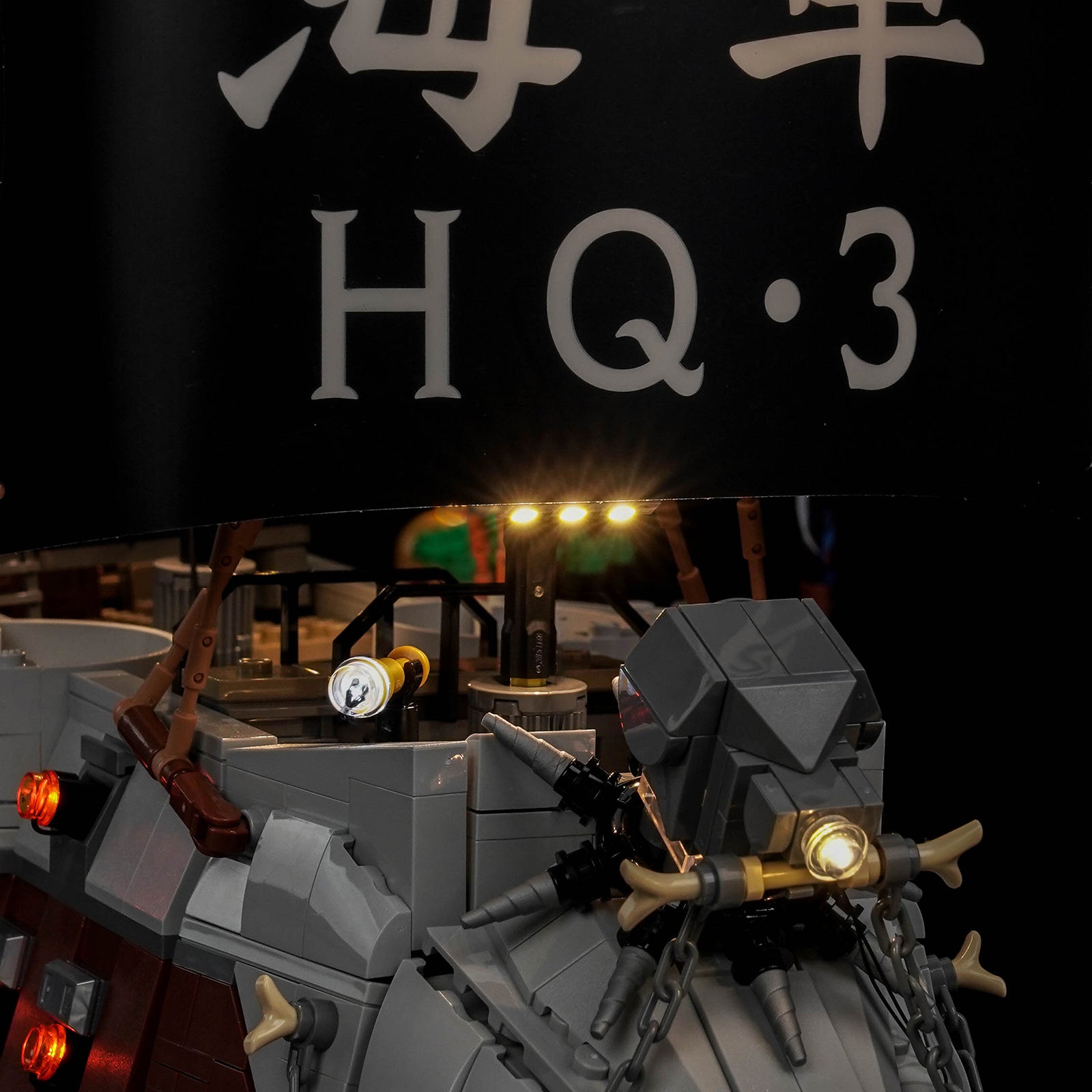 BrickBling Light Kit for LEGO One Piece Garp's Marine Battleship 75646