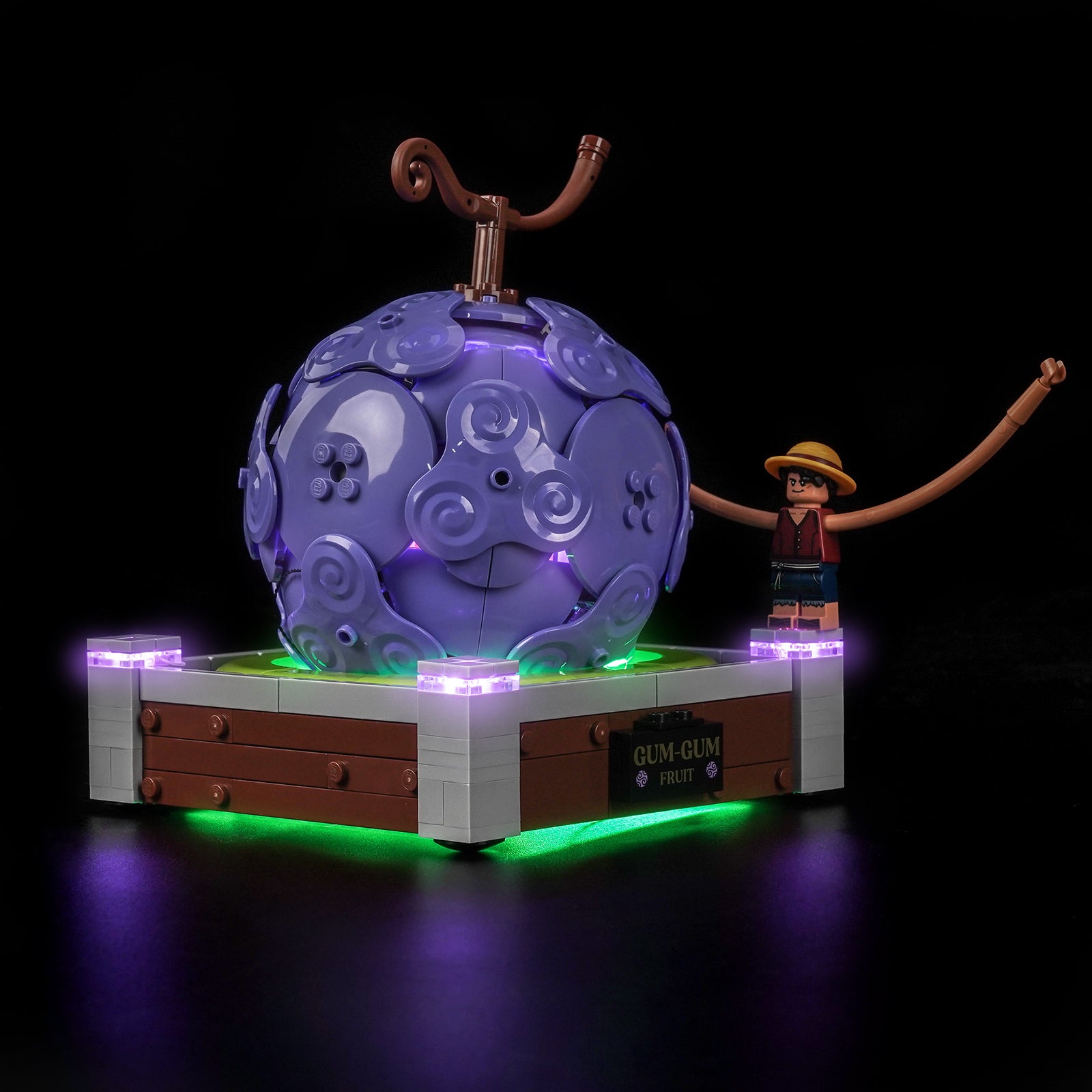 BrickBling Light Kit for LEGO One Piece Gum-Gum Fruit 75647