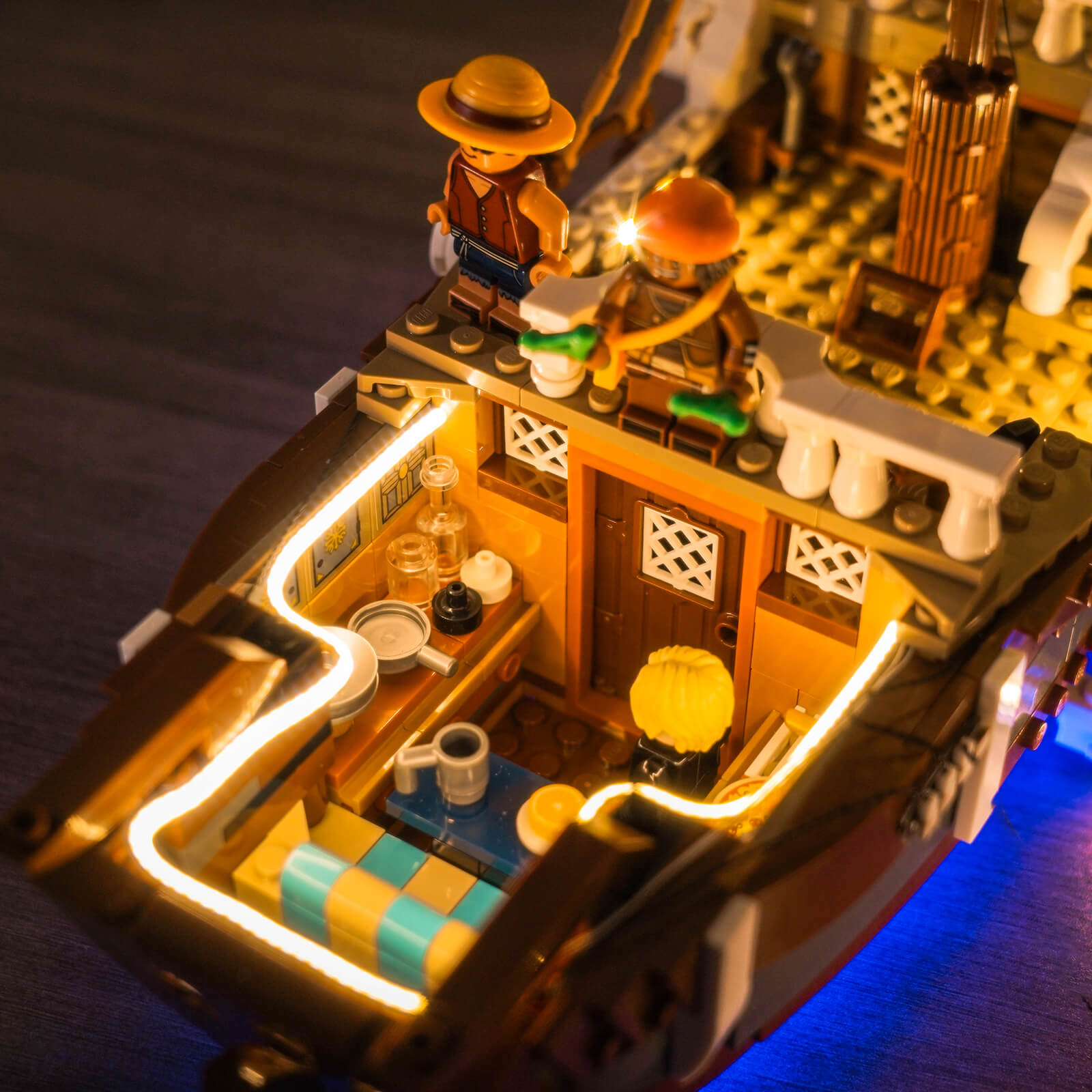 BrickBling Light Kit for LEGO One Piece The Going Merry Pirate Ship 75639