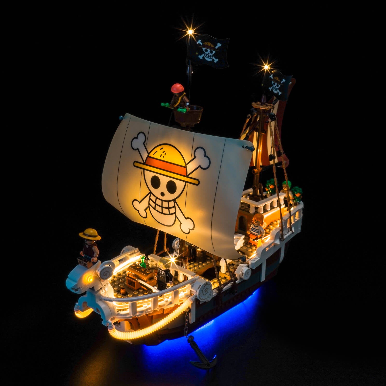 BrickBling Light Kit for LEGO One Piece The Going Merry Pirate Ship 75639