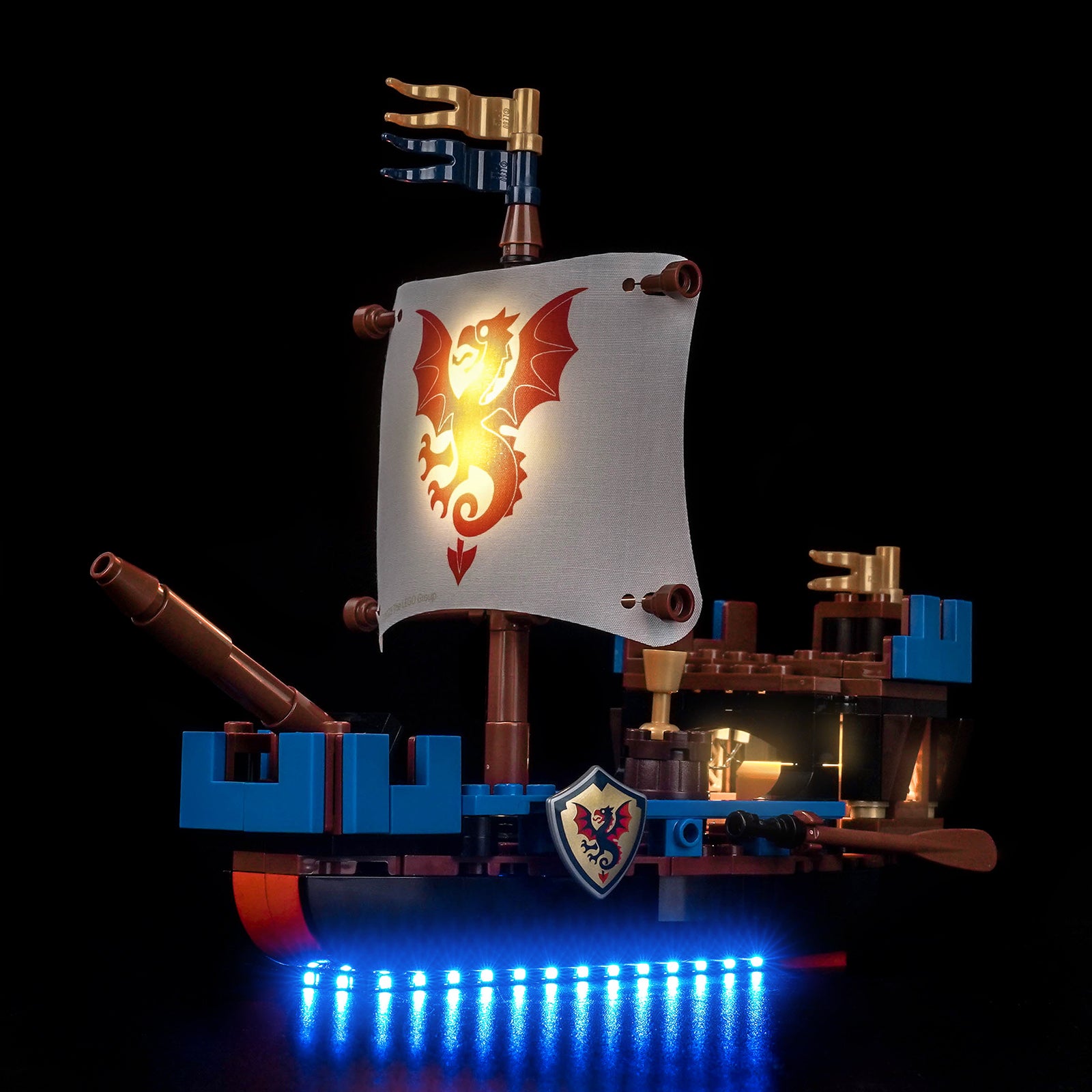 BrickBling Light Kit for LEGO Ideas Sea Serpent 40912
