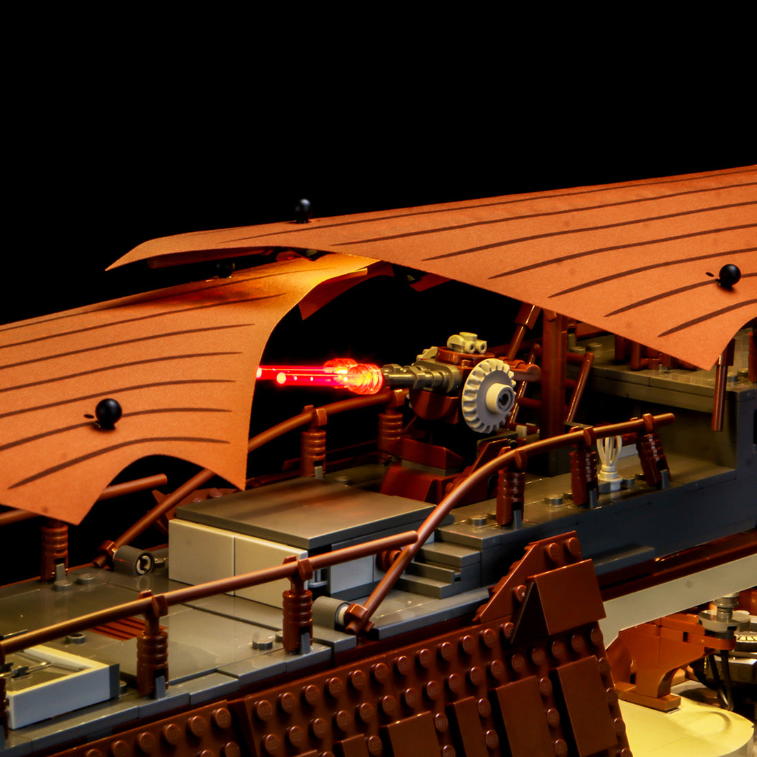 LED Light Kit for LEGO Star Wars Jabba's Sail Barge™ 75397