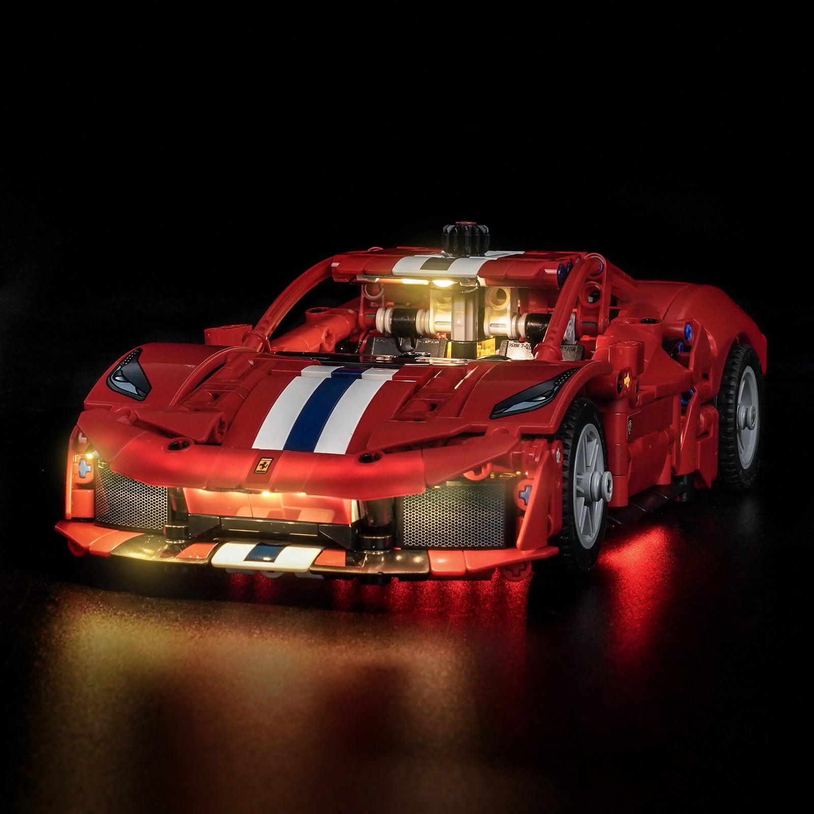 BrickBling Light Kit for LEGO Technic Ferrari 488 Pista Car 42235
