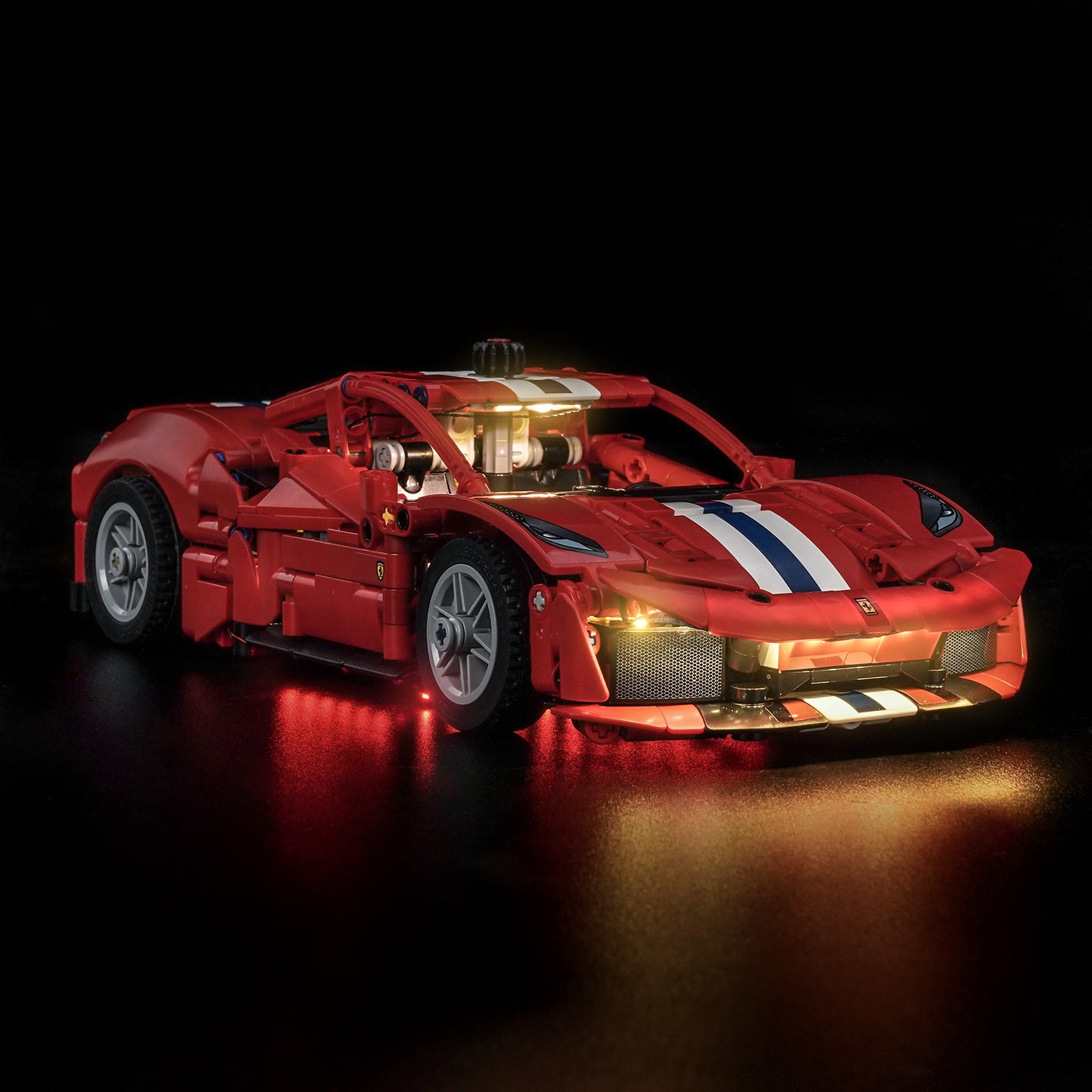 BrickBling Light Kit for LEGO Technic Ferrari 488 Pista Car 42235