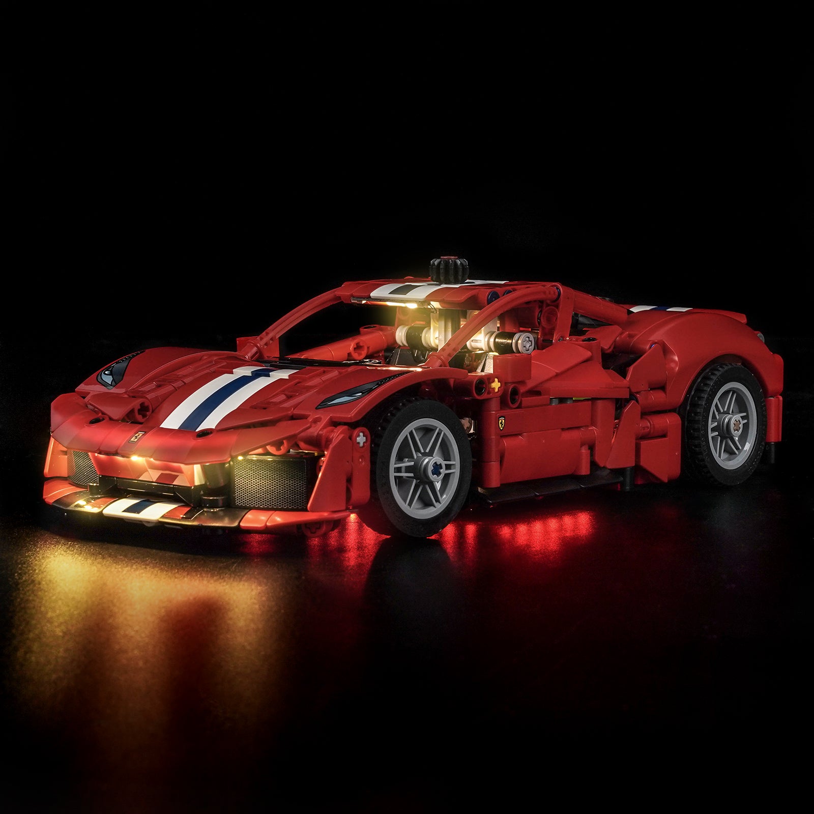 BrickBling Light Kit for LEGO Technic Ferrari 488 Pista Car 42235