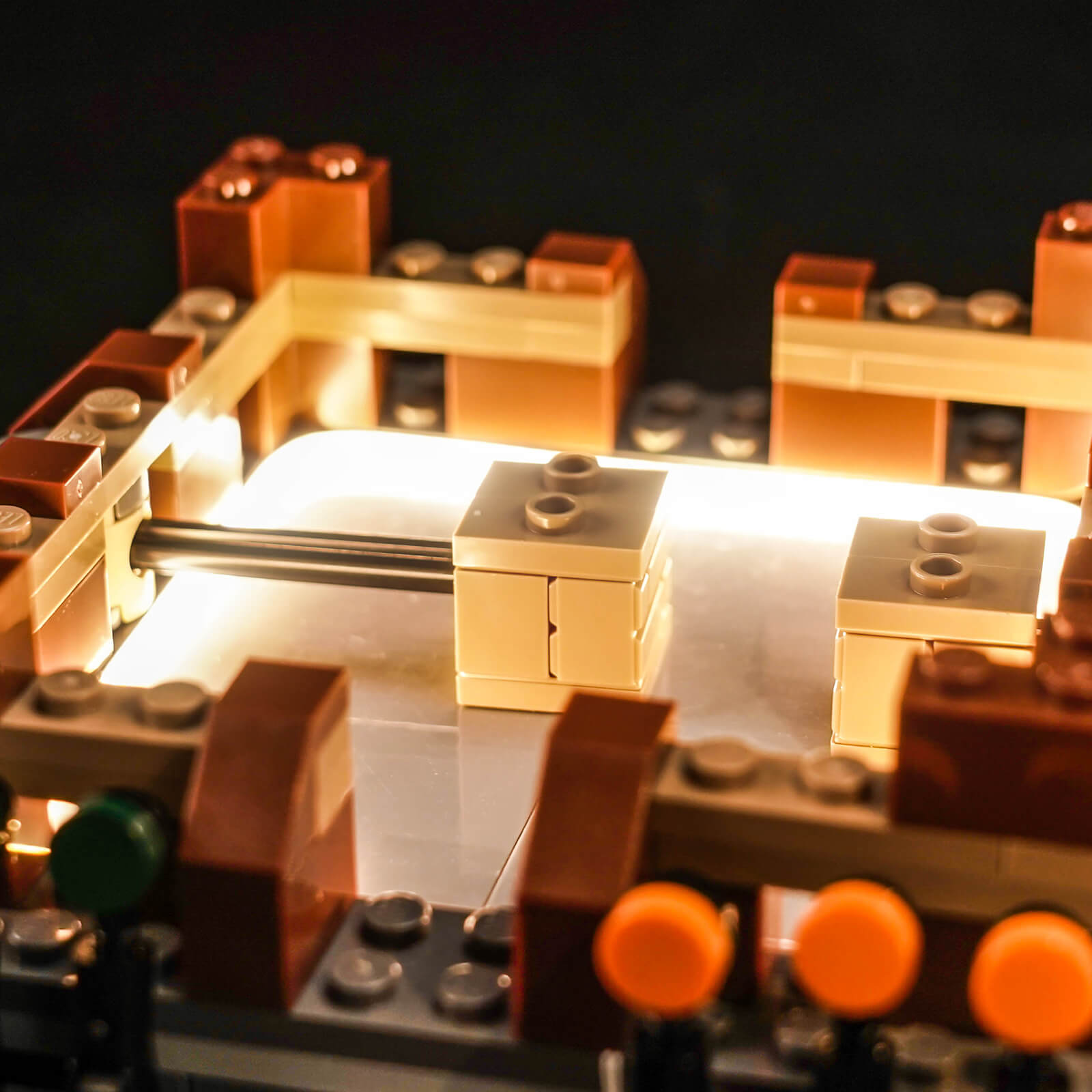 Light Kit for LEGO Minecraft Woodland Mansion Fighting Ring 21272