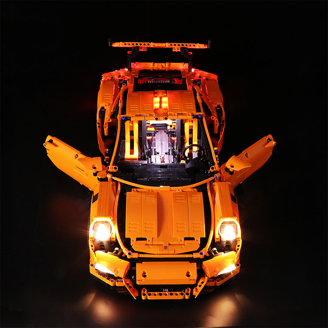 BrickBling Lichtset für LEGO Porsche 911 GT3 RS 42056