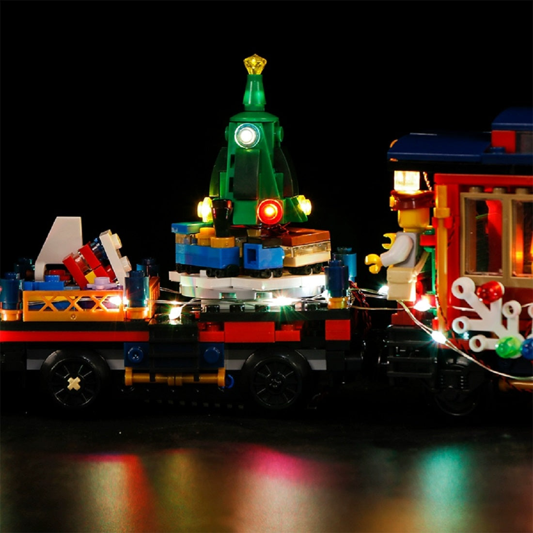 BrickBling Light Kit For LEGO Creator Expert Winter Holiday Train 10254