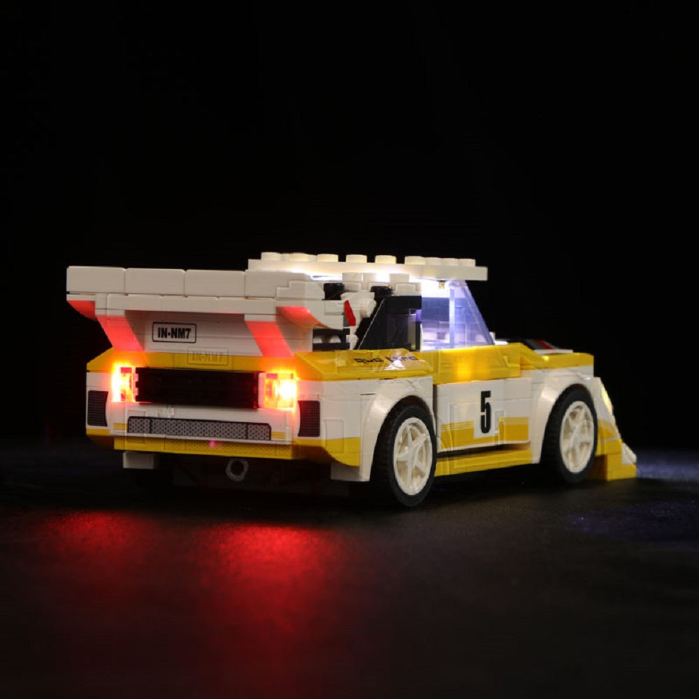 BrickBling Light Kit for LEGO Speed Champions 1985 Audi Sport quattro S1 76897