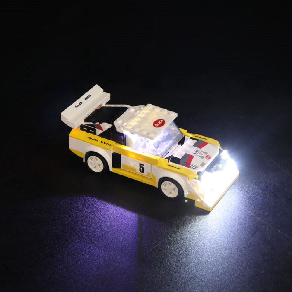 BrickBling Light Kit for LEGO Speed Champions 1985 Audi Sport quattro S1 76897