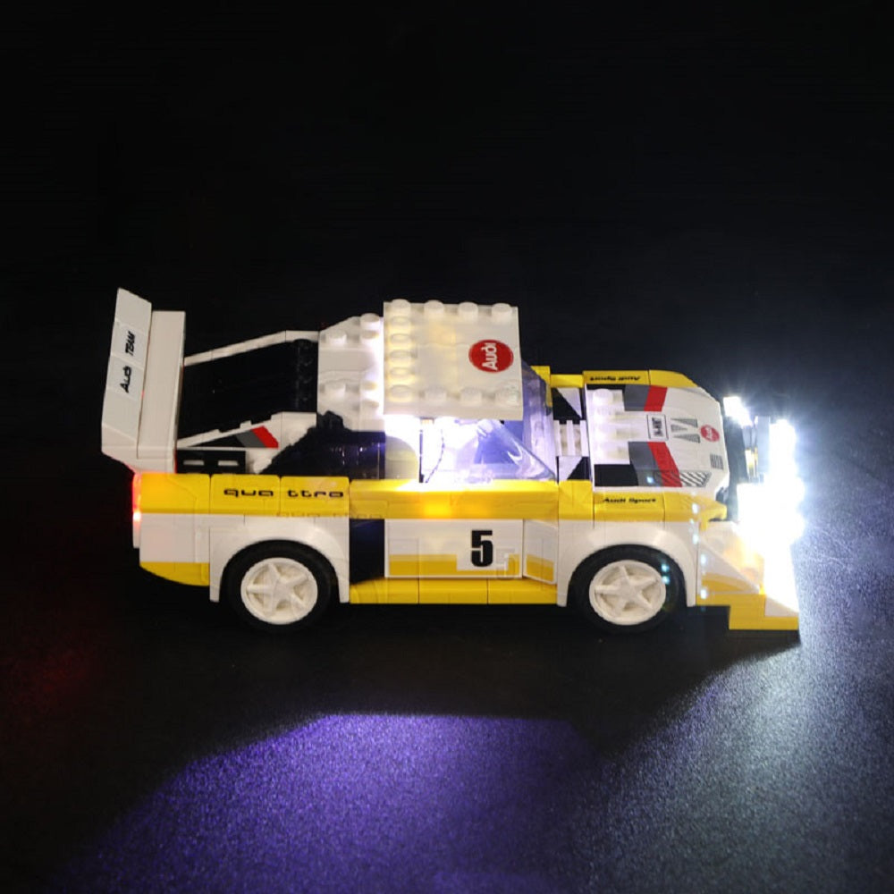 BrickBling Light Kit for LEGO Speed Champions 1985 Audi Sport quattro S1 76897