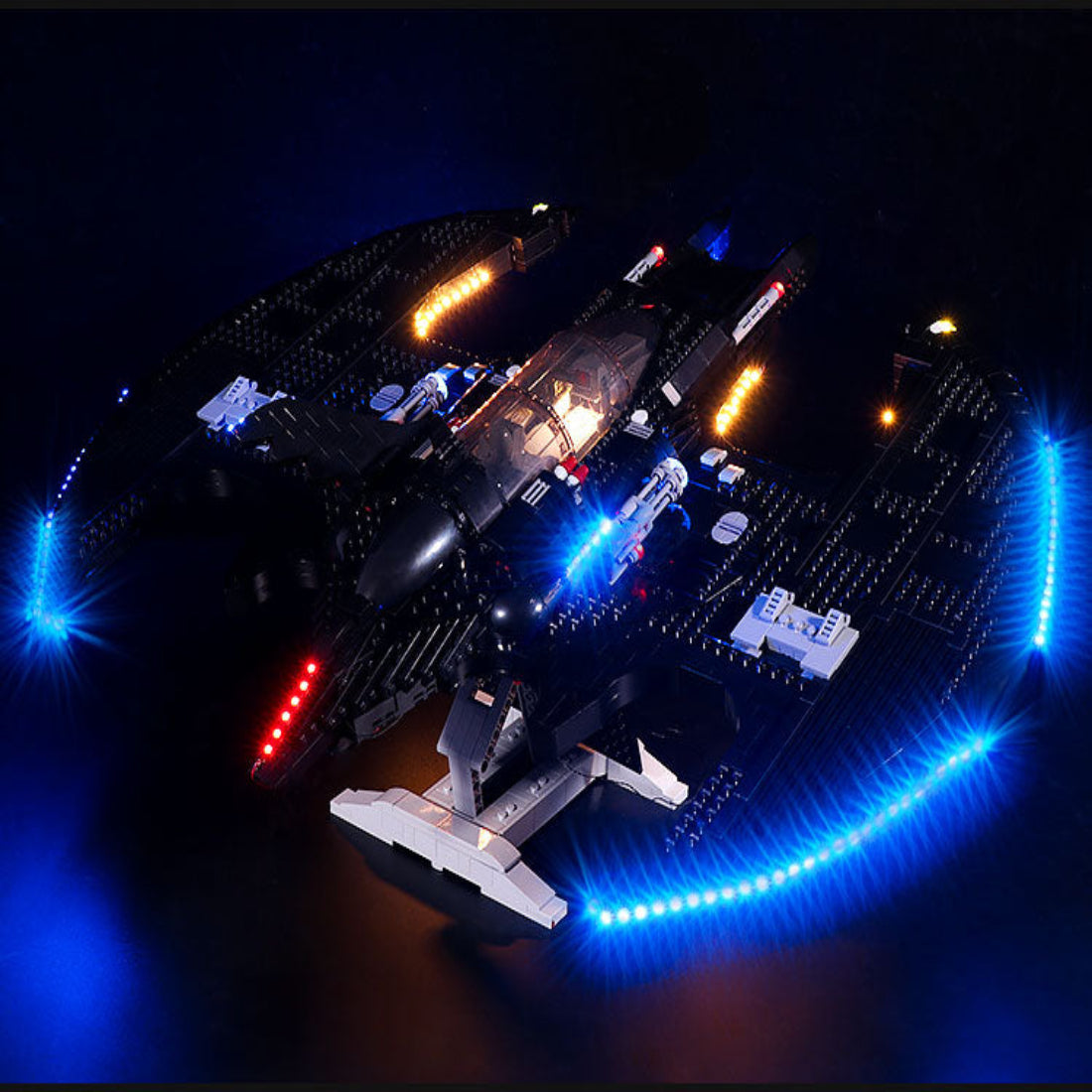 BrickBling Light Kit for LEGO DC 1989 Batwing 76161 Classic Version