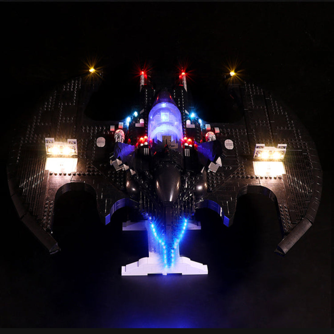 BrickBling Light Kit for LEGO DC 1989 Batwing 76161