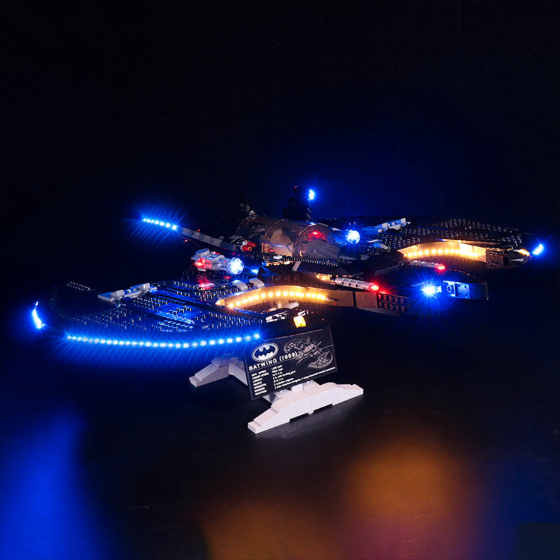 BrickBling Light Kit for LEGO DC 1989 Batwing 76161