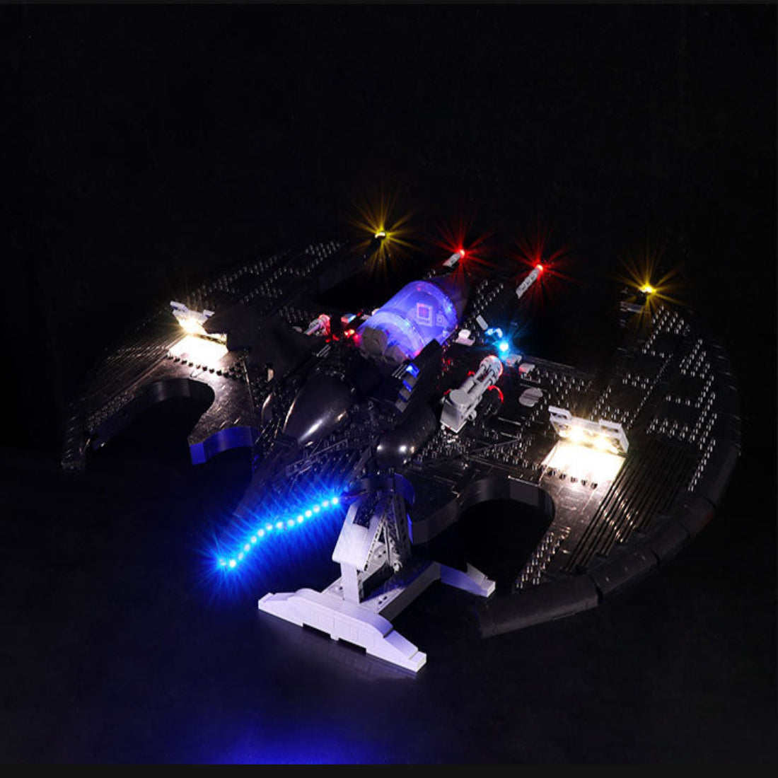 BrickBling Light Kit for LEGO DC 1989 Batwing 76161