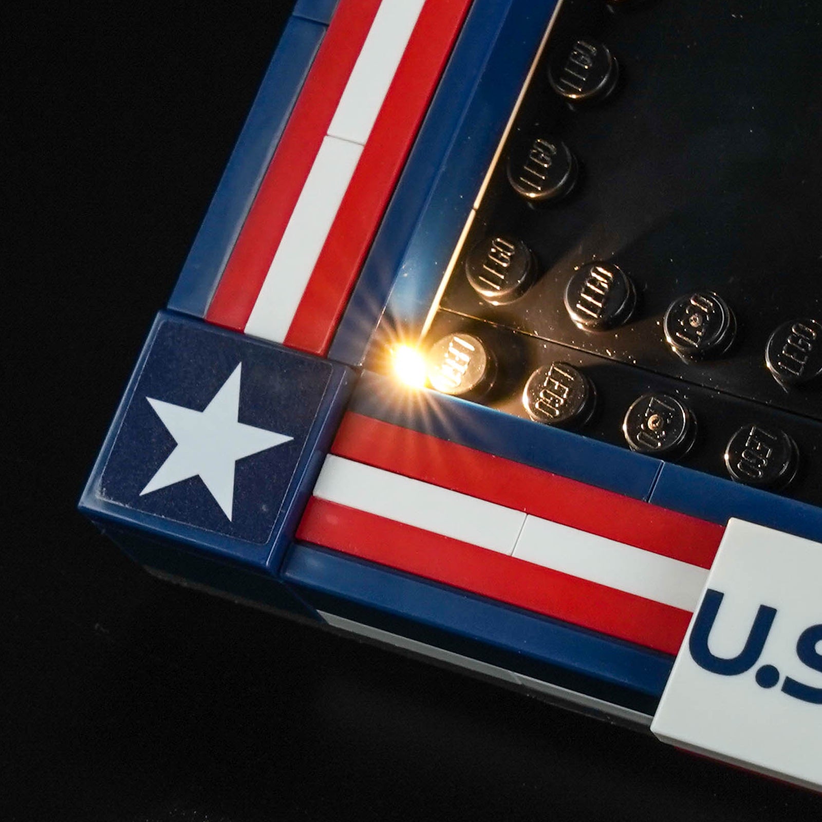 BrickBling Light Kit for LEGO Editions 2026 U.S. Soccer National Team Jersey 43033