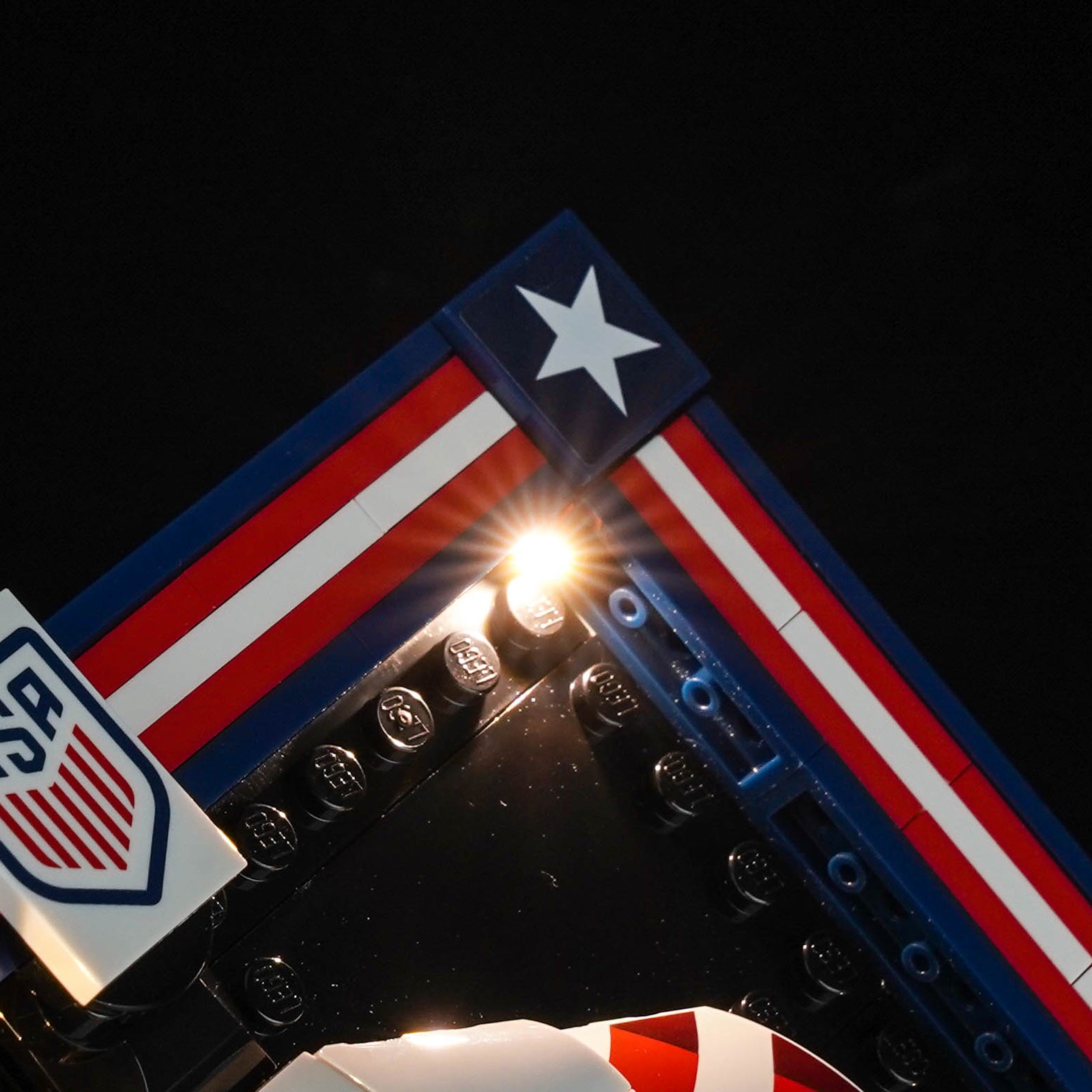 BrickBling Light Kit for LEGO Editions 2026 U.S. Soccer National Team Jersey 43033