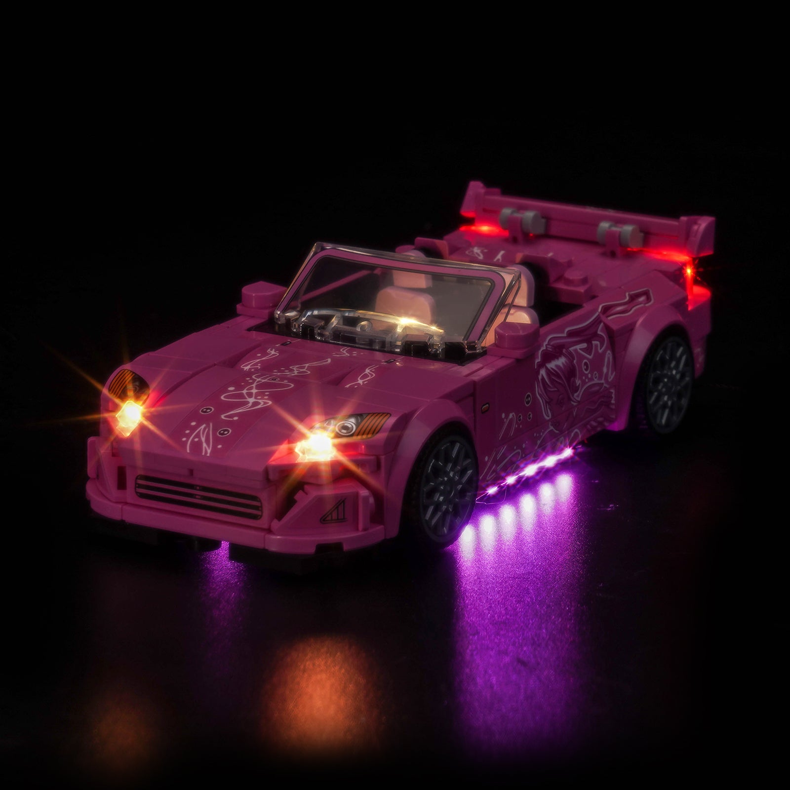 BrickBling Light Kit for LEGO Speed Champions 2 Fast 2 Furious Honda S2000 77241