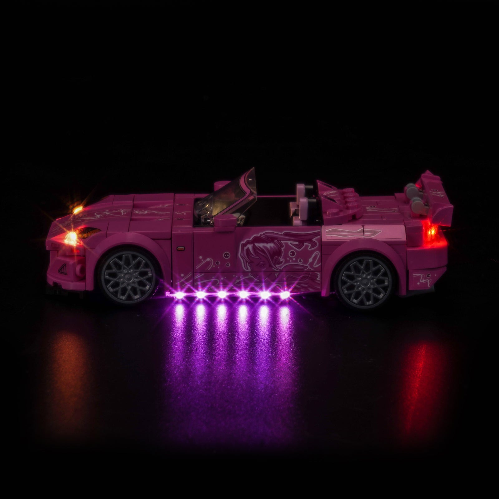 BrickBling Light Kit for LEGO Speed Champions 2 Fast 2 Furious Honda S2000 77241