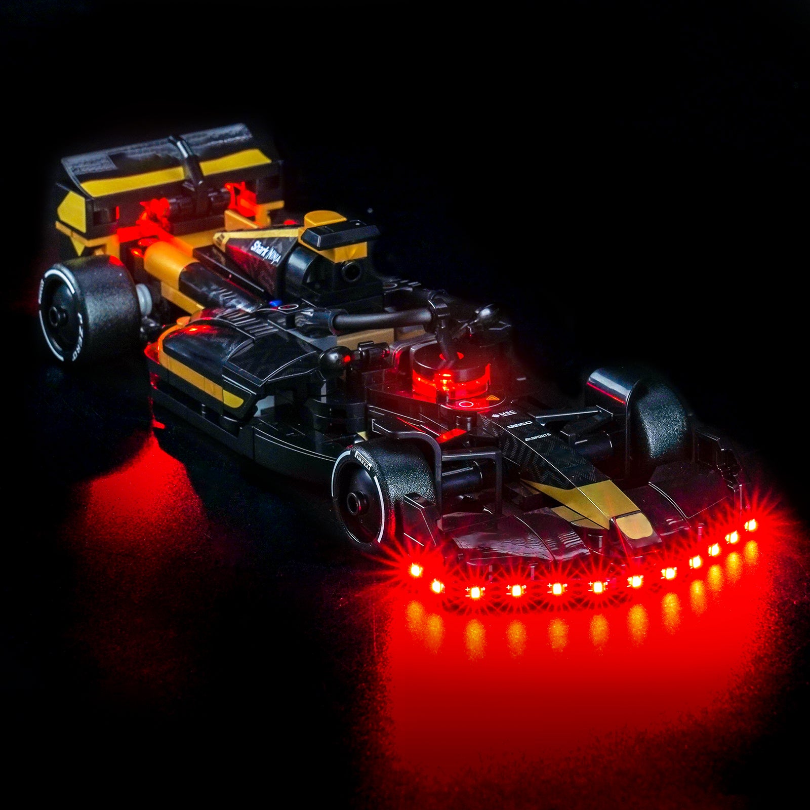 BrickBling Light Kit for LEGO Speed Champions APXGP Team Race Car from F1® The Movie 77252