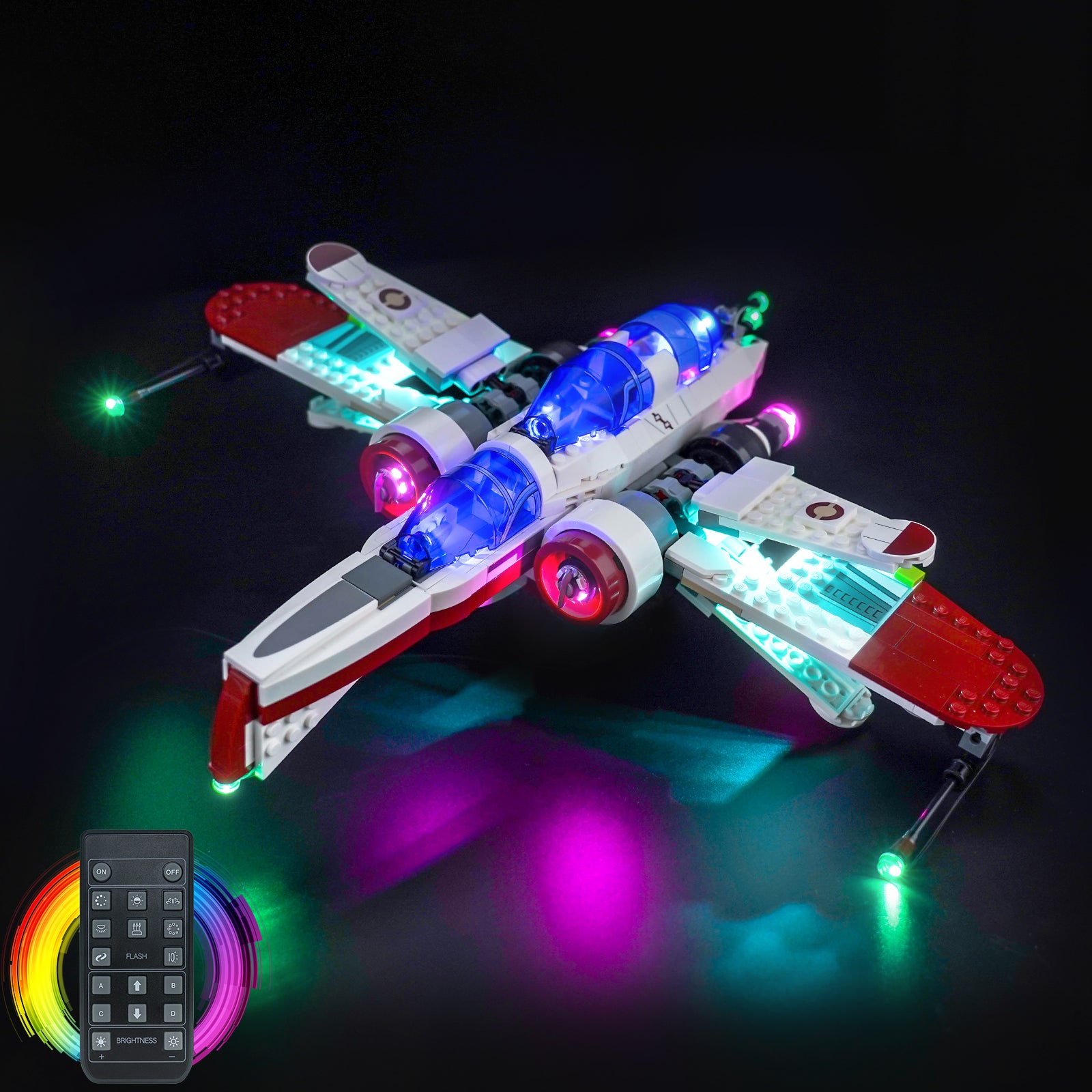 BrickBling Light Kit for LEGO Star Wars ARC-170 Starfighter™ 75402 Remote Control Version