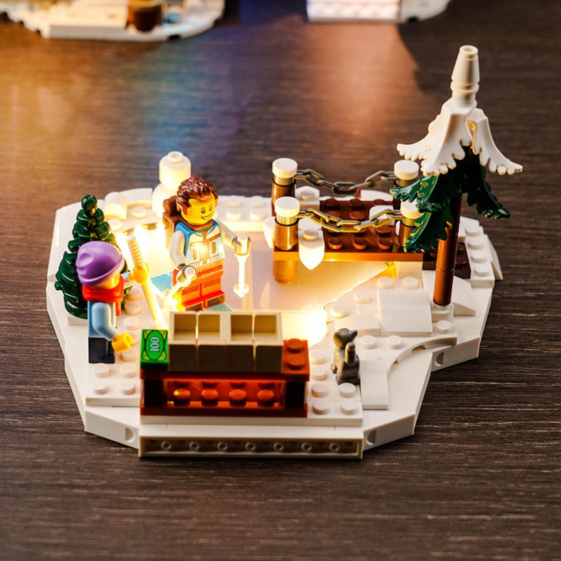 BrickBling Light Kit for LEGO Alpine Lodge Winter Village Set 10325 RC Version