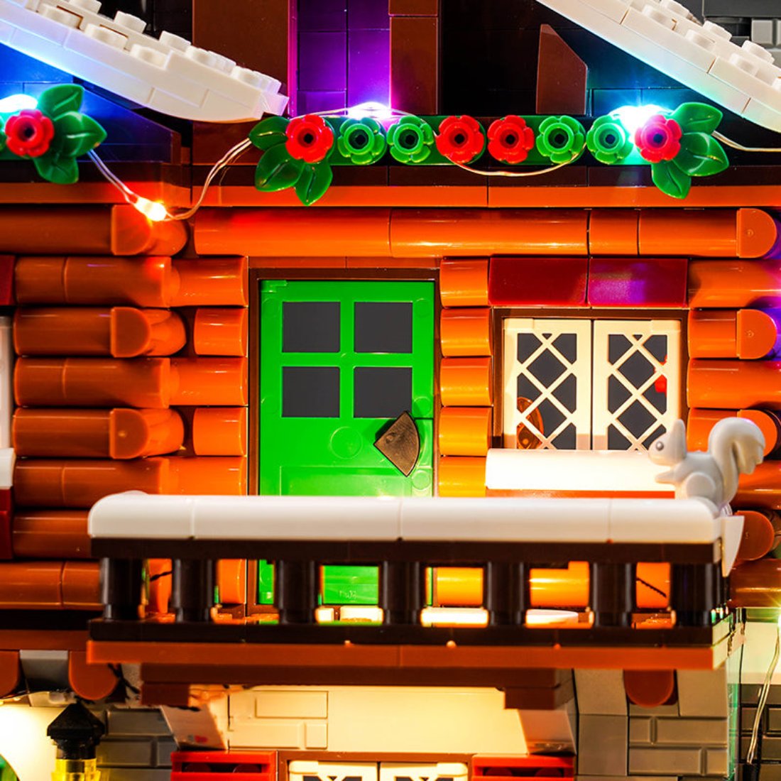 BrickBling Light Kit for LEGO Alpine Lodge Winter Village Set 10325 RC Version
