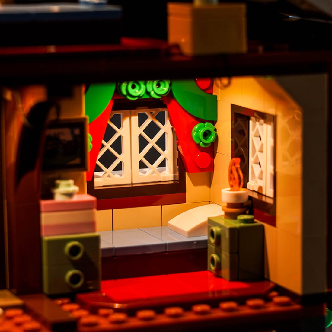 BrickBling Light Kit for LEGO Alpine Lodge Winter Village Set 10325 RC Version