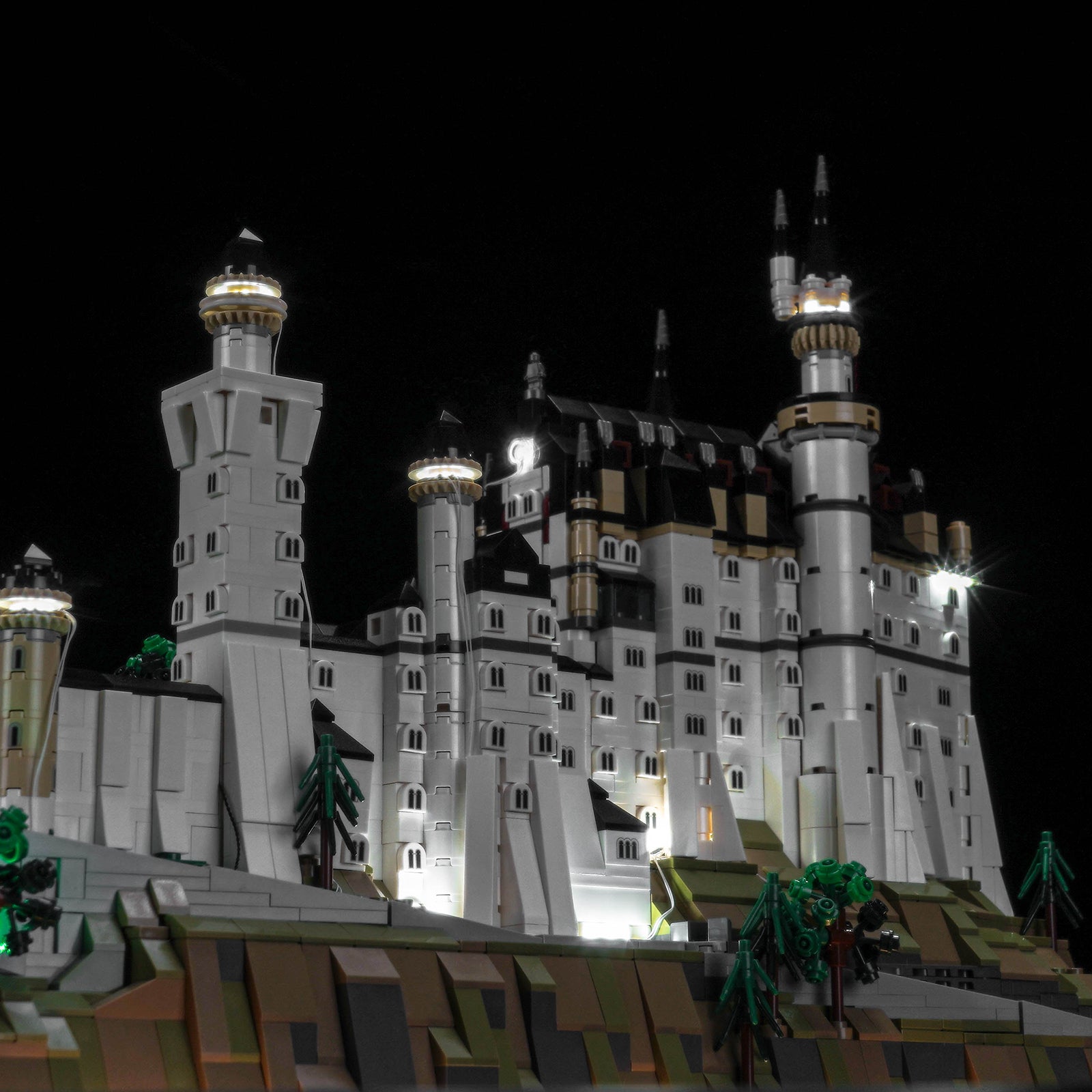 BrickBling Light Kit for LEGO Architecture Neuschwanstein Castle 21063