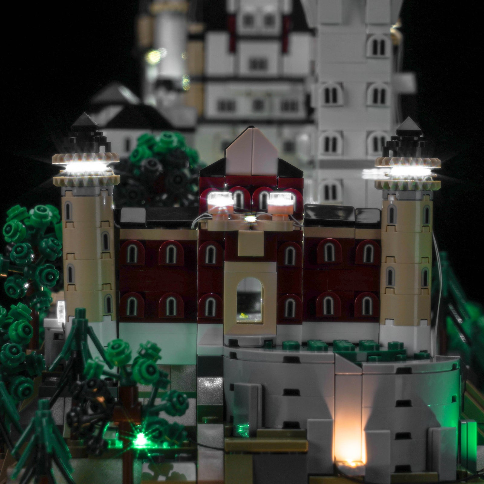 BrickBling Light Kit for LEGO Architecture Neuschwanstein Castle 21063