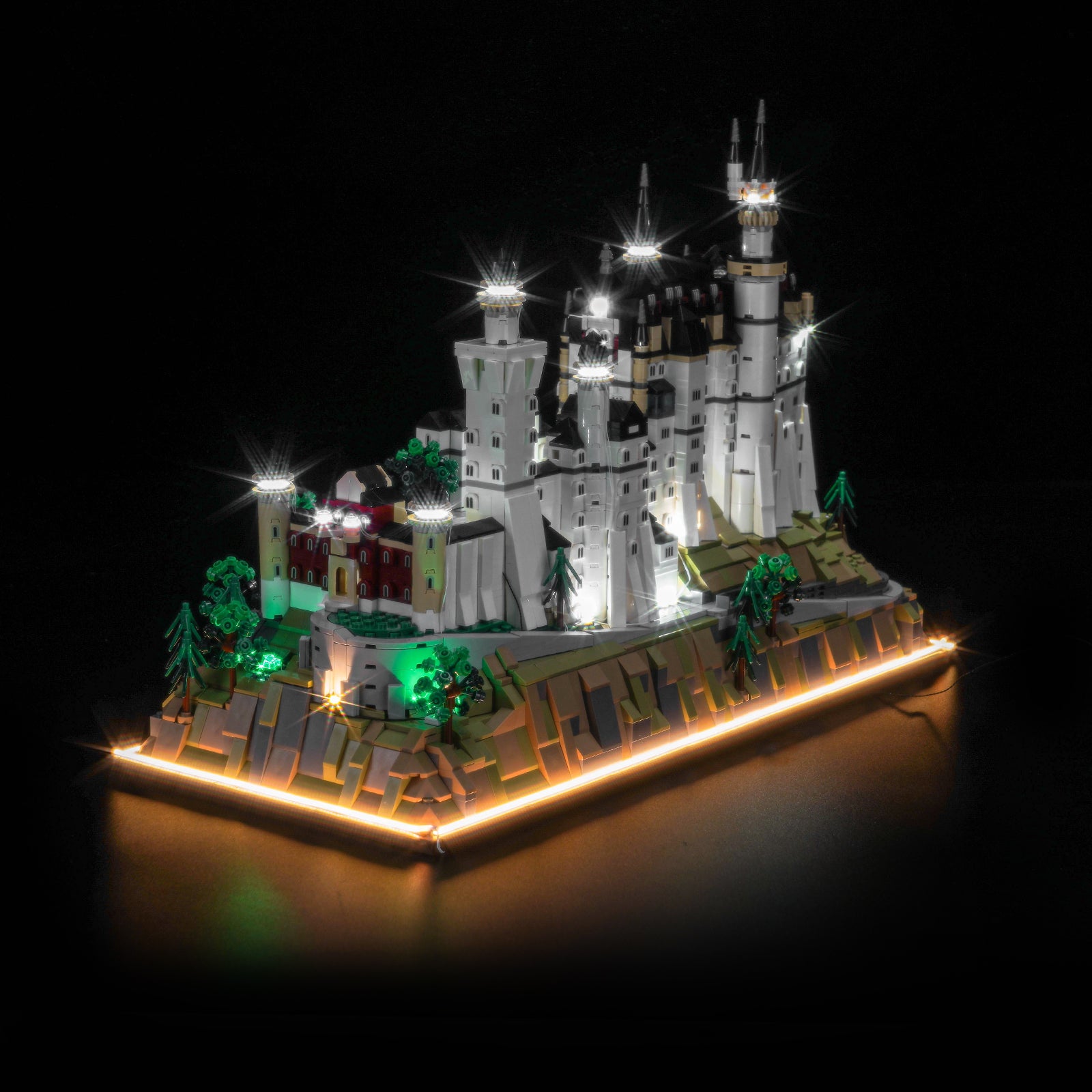 BrickBling Light Kit for LEGO Architecture Neuschwanstein Castle 21063