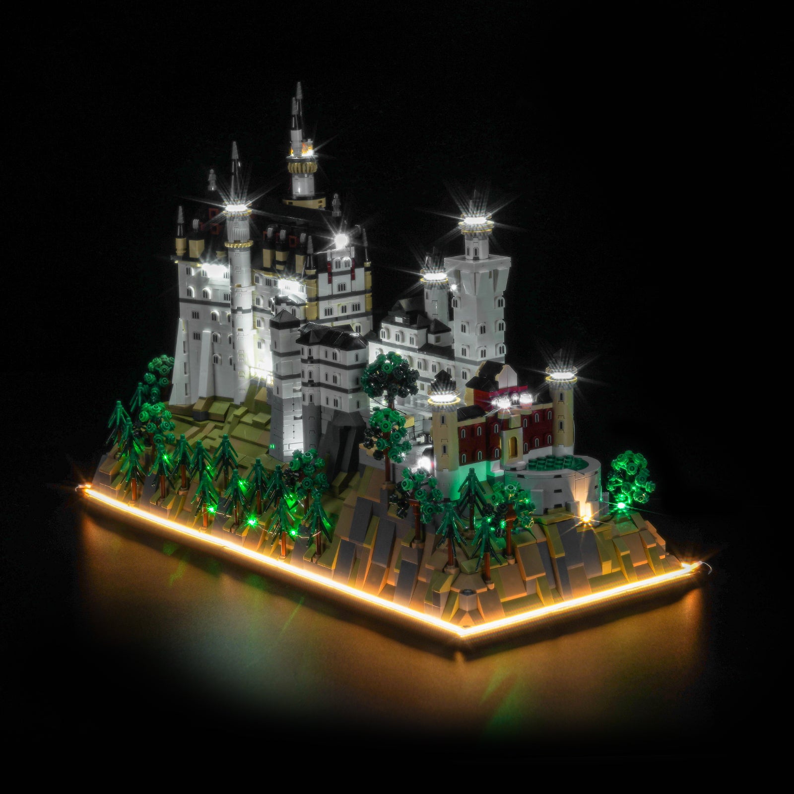 BrickBling Light Kit for LEGO Architecture Neuschwanstein Castle 21063