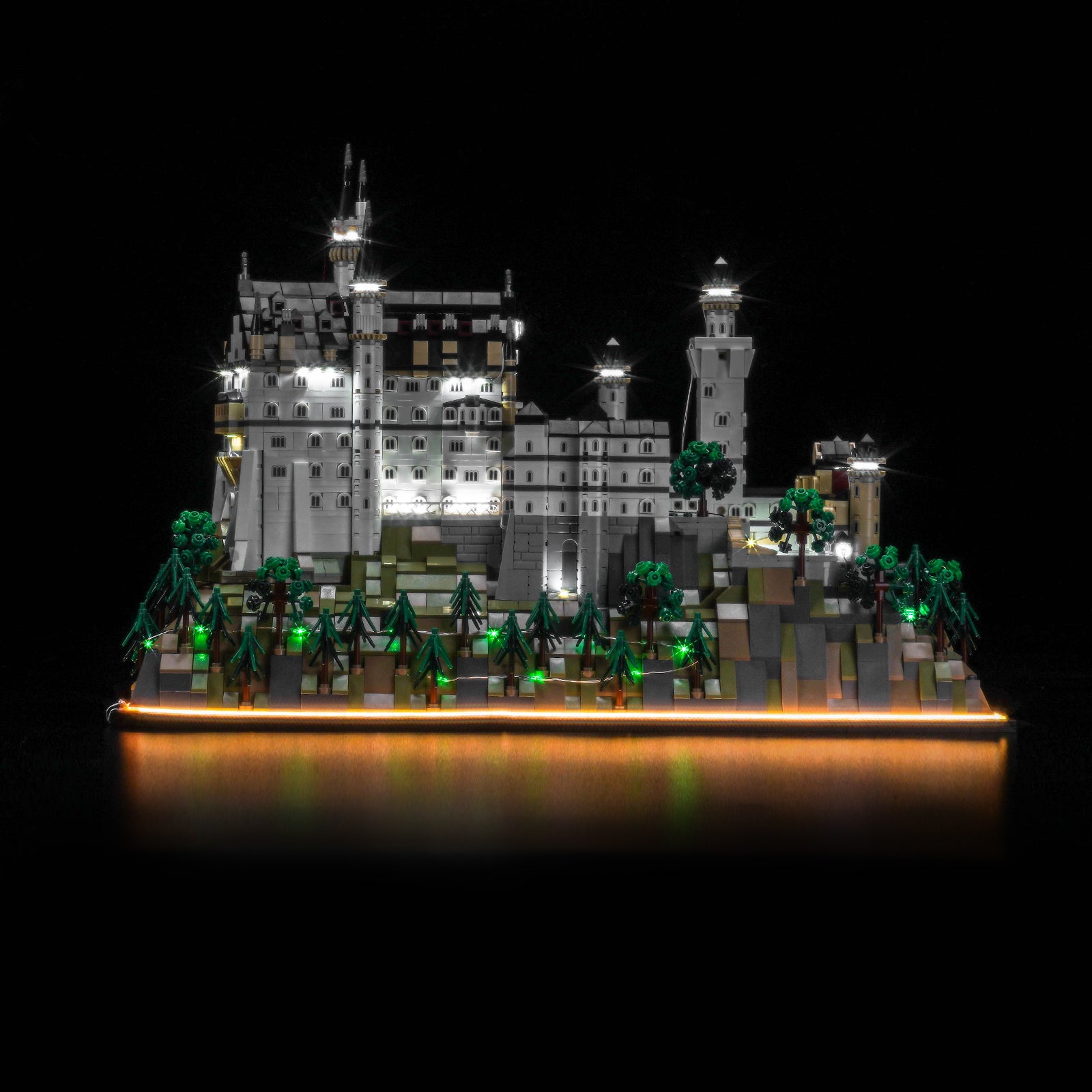 BrickBling Light Kit for LEGO Architecture Neuschwanstein Castle 21063
