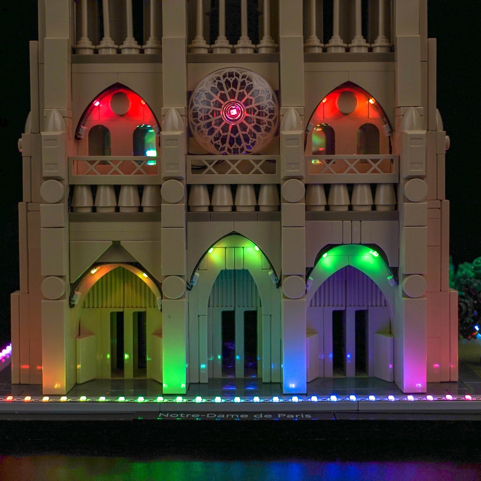 BrickBling Light Kit for LEGO Architecture Notre-Dame de Paris 21061 RGB Version