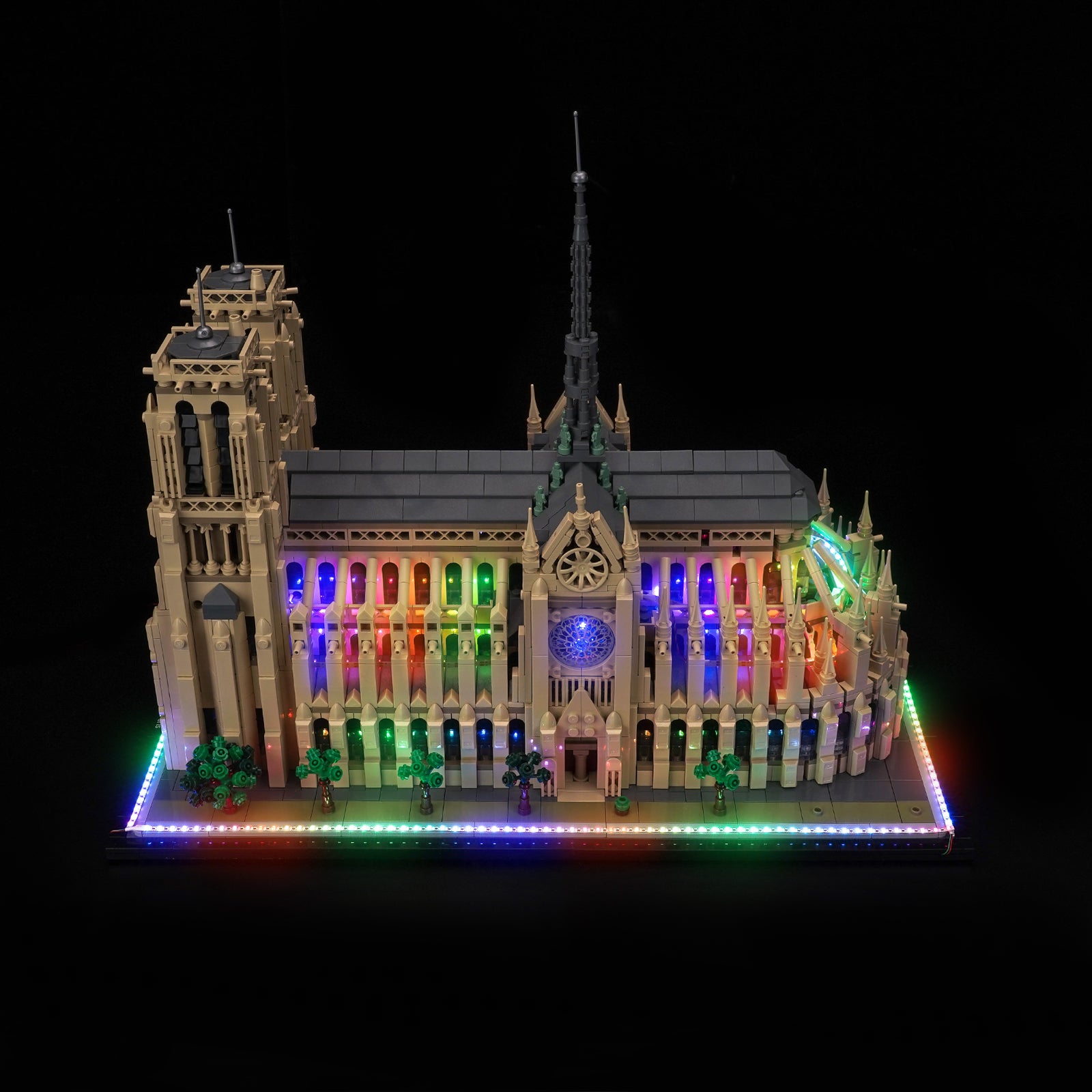 BrickBling Light Kit for LEGO Architecture Notre-Dame de Paris 21061