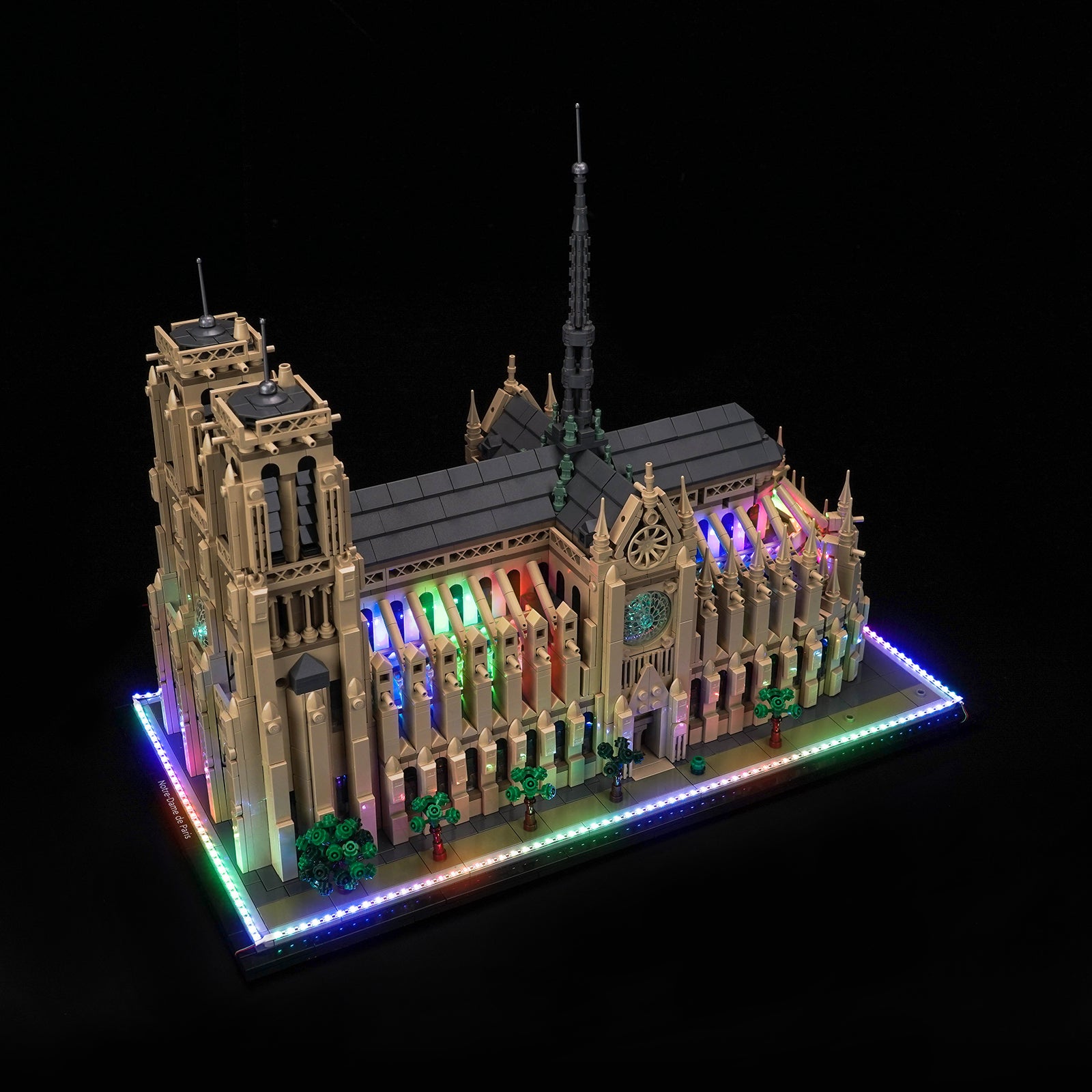 BrickBling Light Kit for LEGO Architecture Notre-Dame de Paris 21061