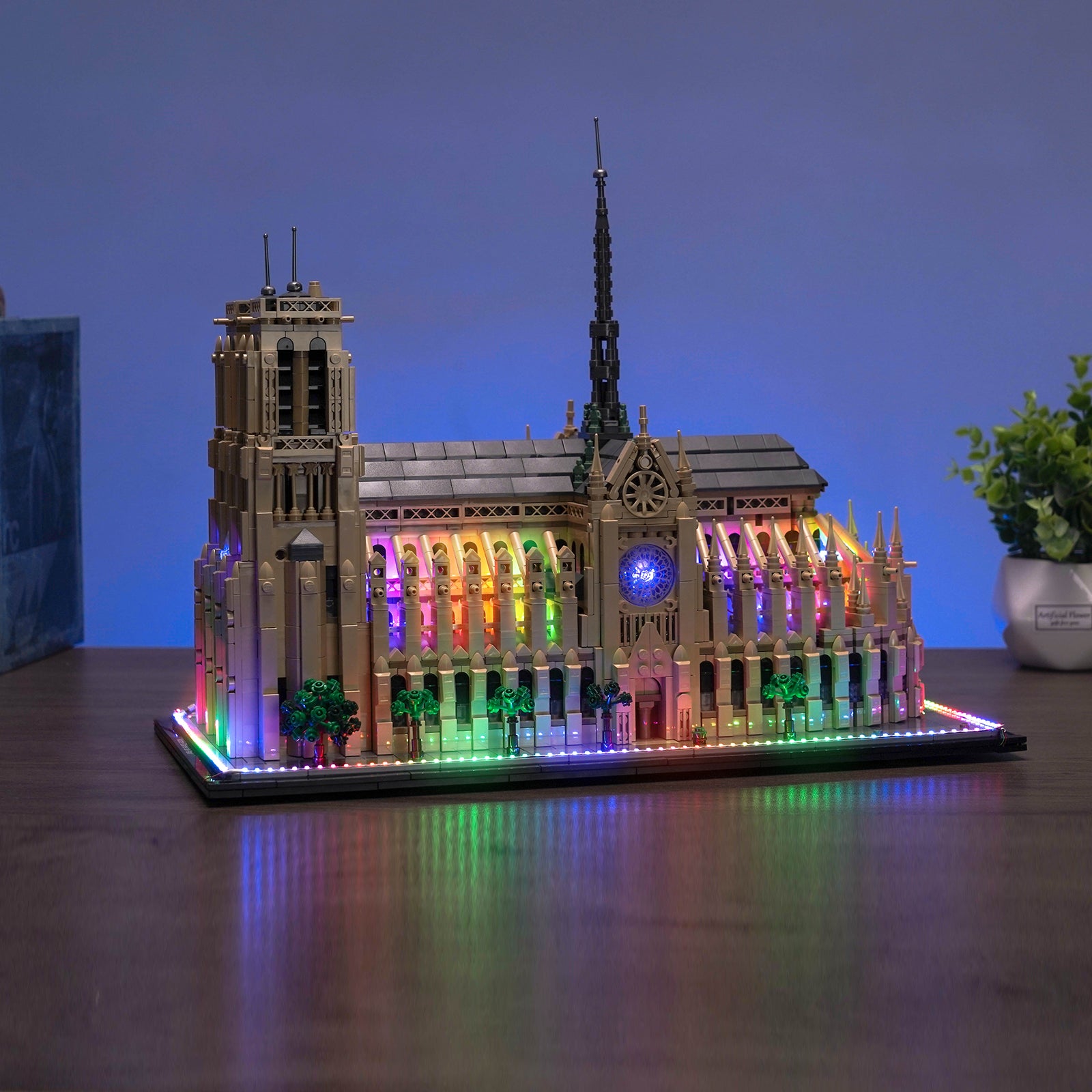 BrickBling Light Kit for LEGO Architecture Notre-Dame de Paris 21061