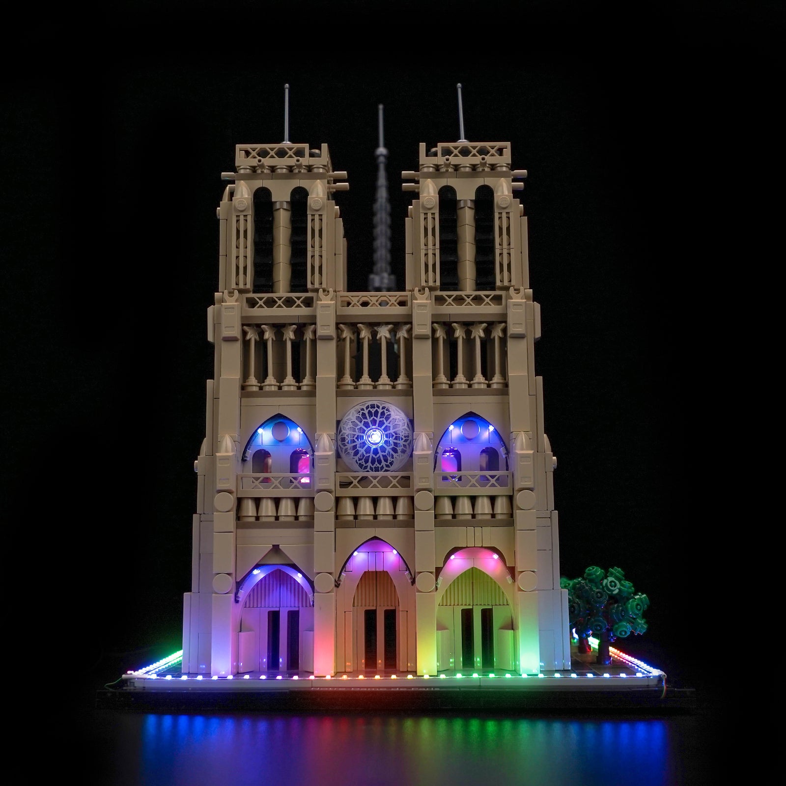 BrickBling Light Kit for LEGO Architecture Notre-Dame de Paris 21061